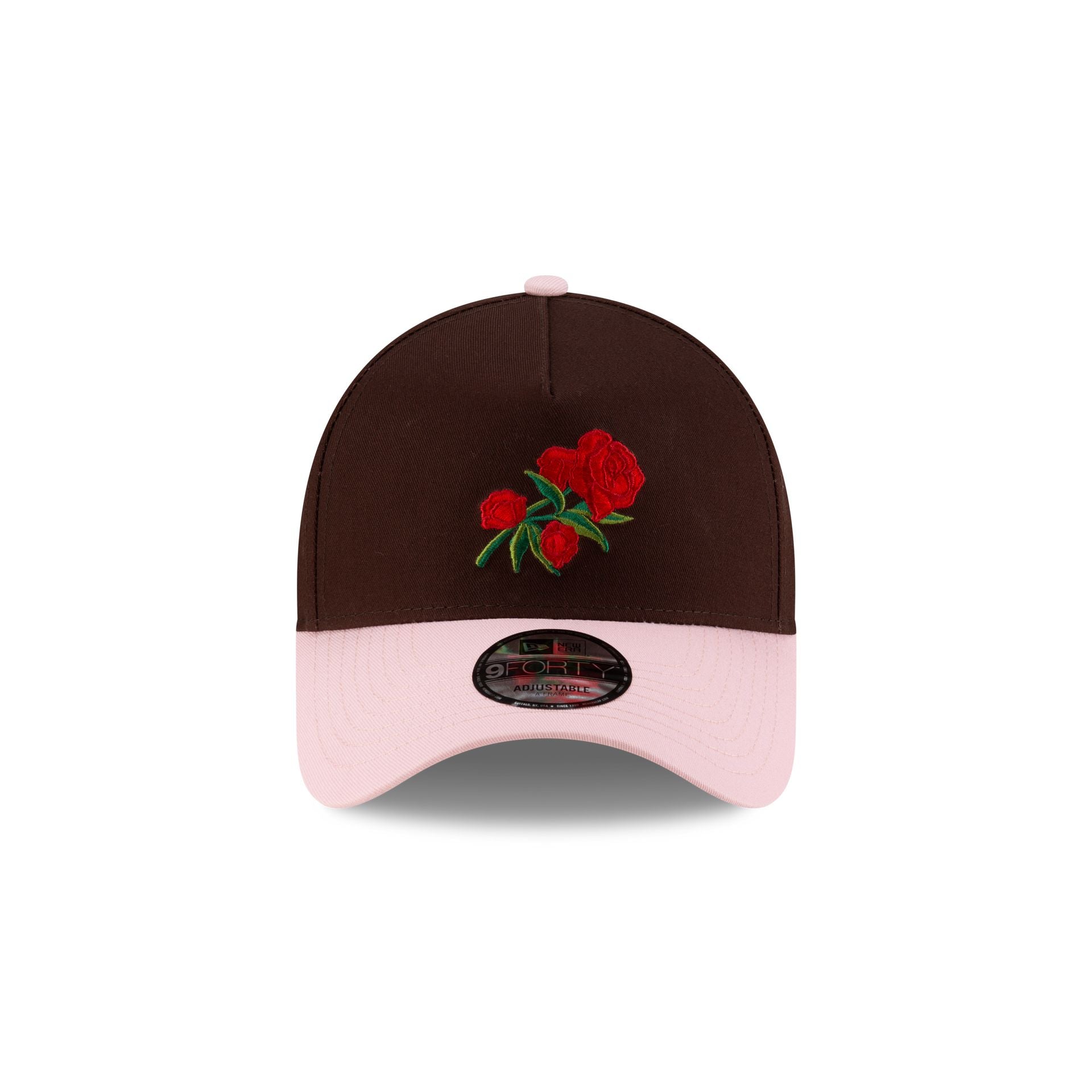 Alternative view of New Era Cap Roses Burnt Wood 9Forty A-Frame Snapback Hat