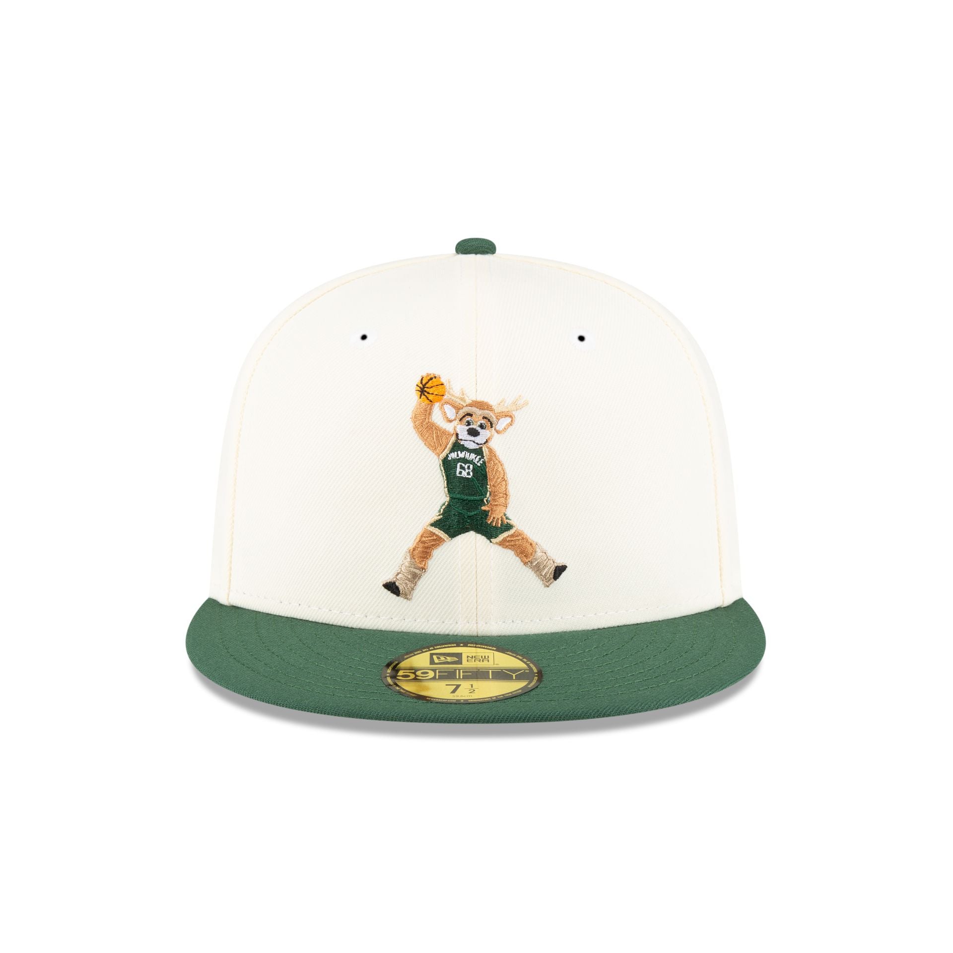 Alternative view of Milwaukee Bucks Mascot 59Fifty Fitted Hat