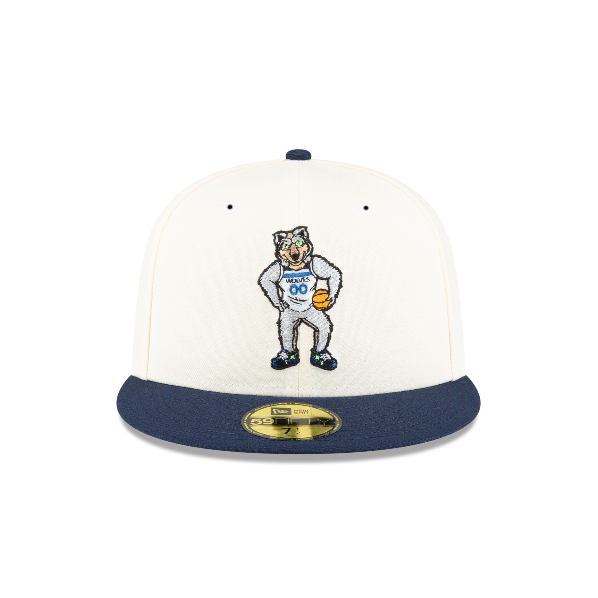 Alternative view of Minnesota Timberwolves Mascot 59Fifty Fitted Hat