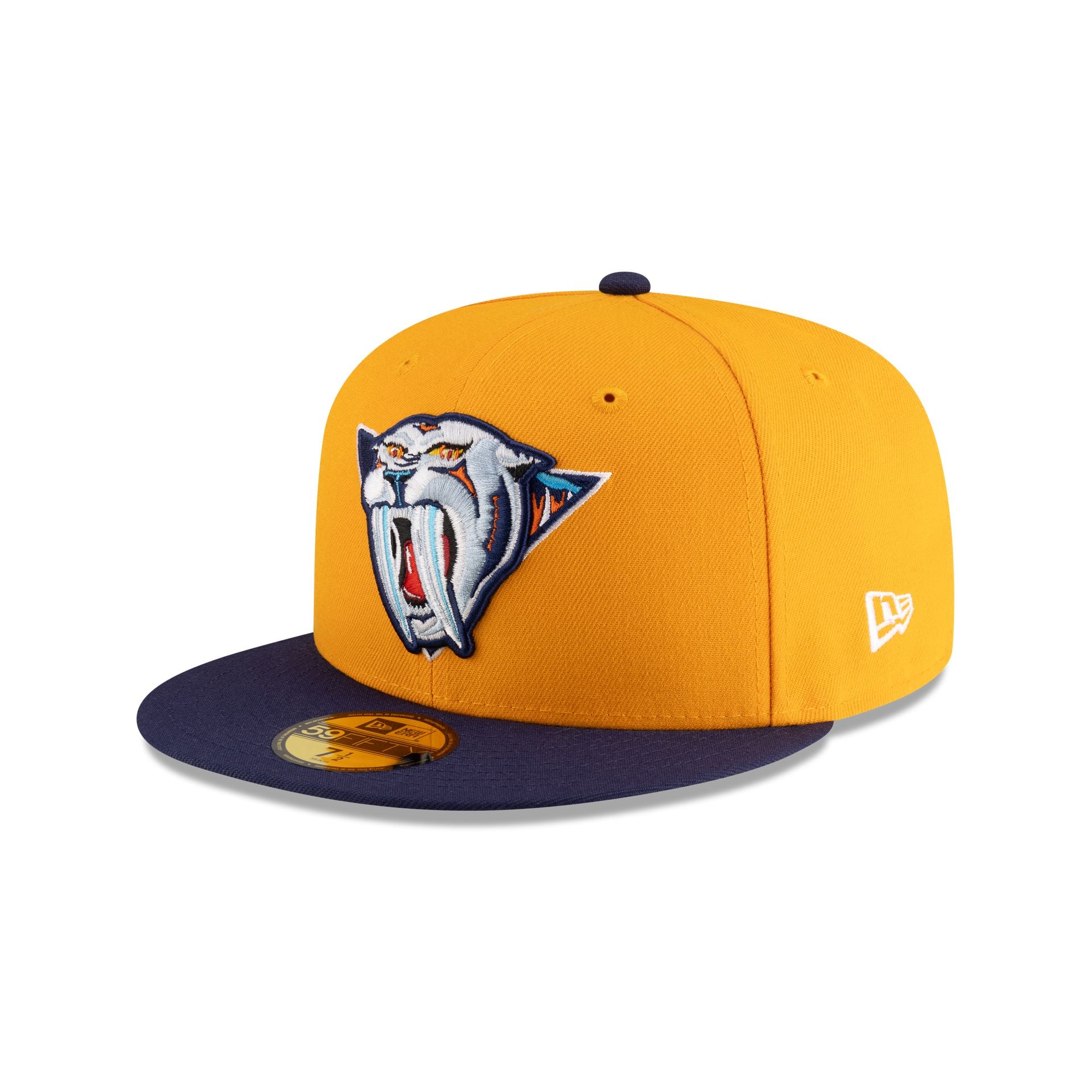 Nashville Predators Vintage Royal Gold 59Fifty Fitted Hat