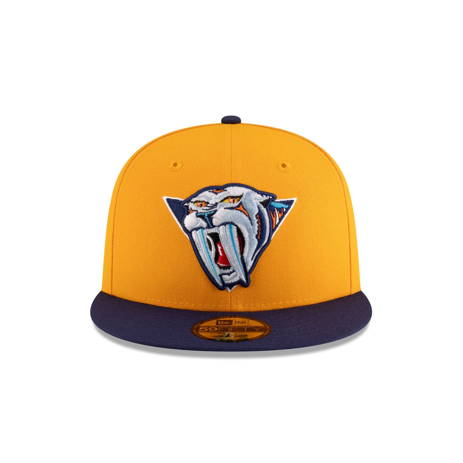 Alternative view of Nashville Predators Vintage Royal Gold 59Fifty Fitted Hat