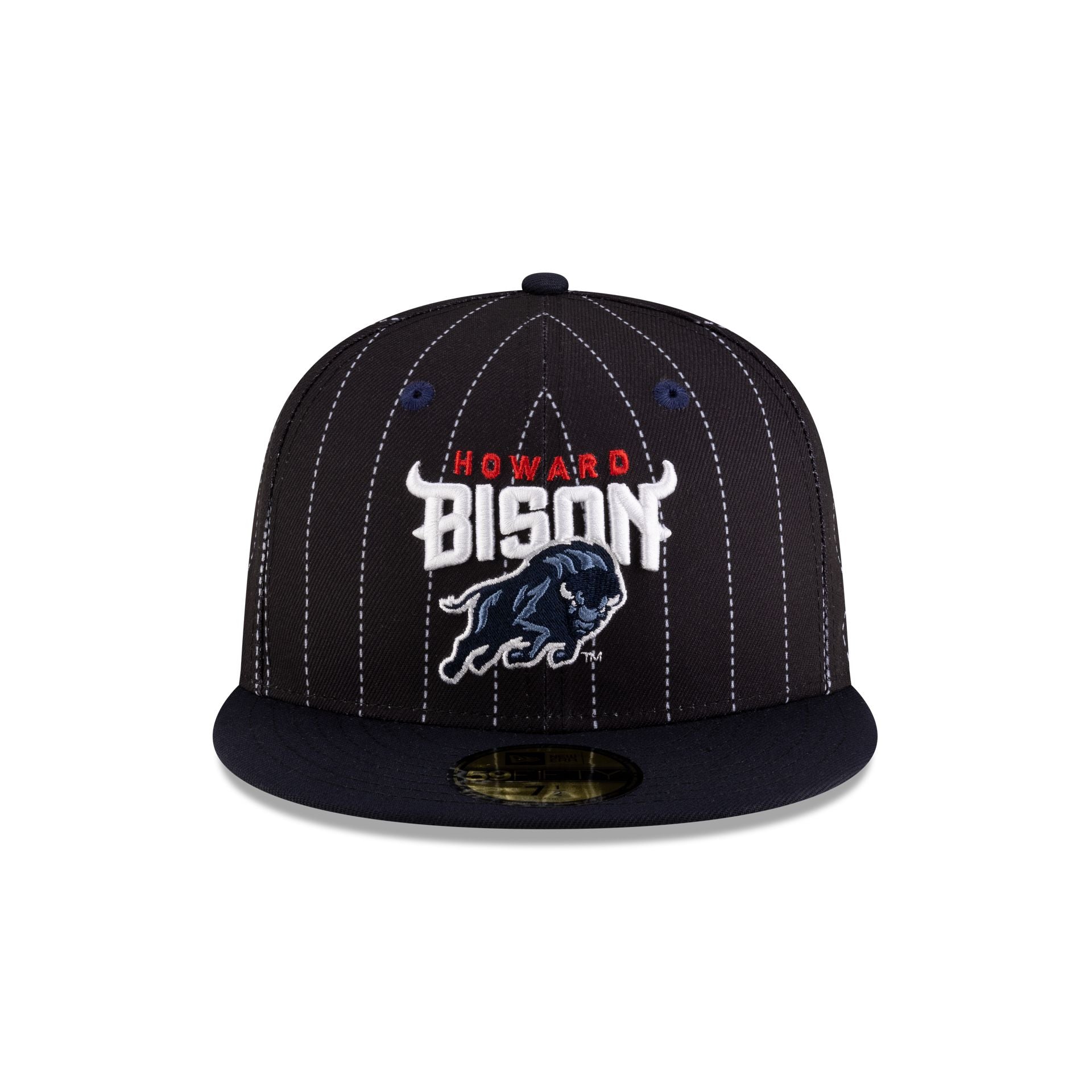 Alternative view of Just Caps Hbcu Howard Bison 59Fifty Fitted Hat