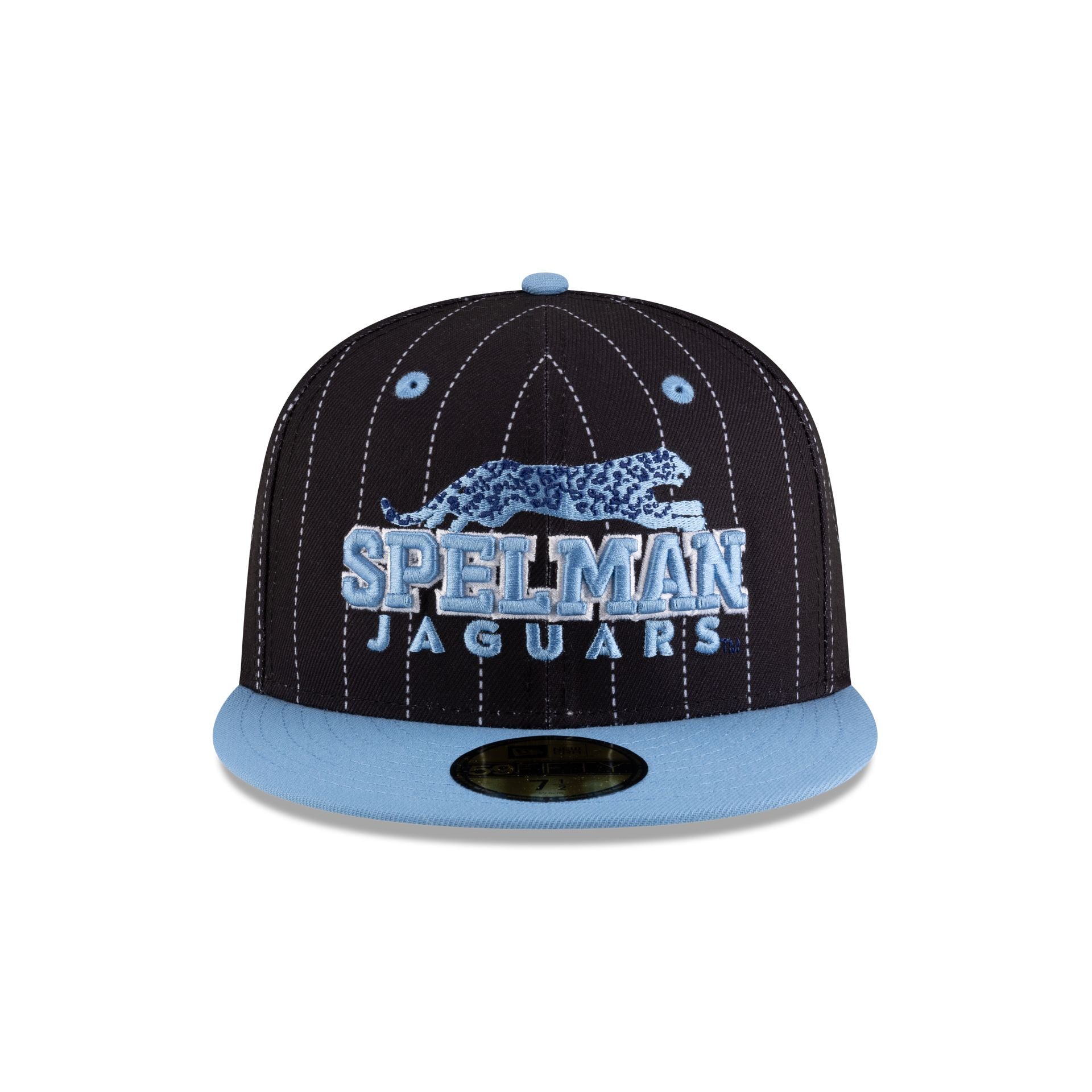 Alternative view of Just Caps Hbcu Spelman Jaguars 59Fifty Fitted Hat