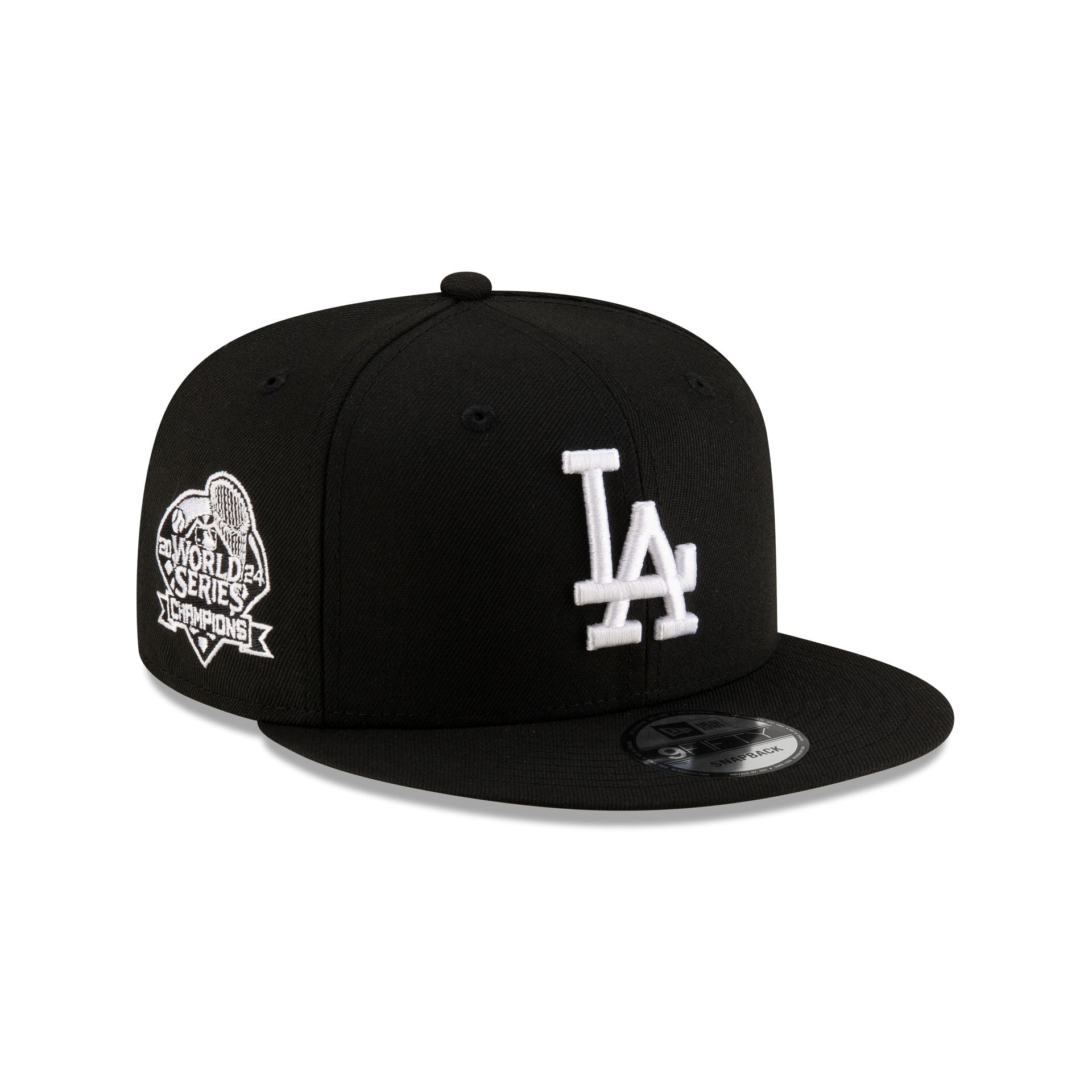 Los Angeles Dodgers 2024 World Series Champions Black 9Fifty Snapback Hat