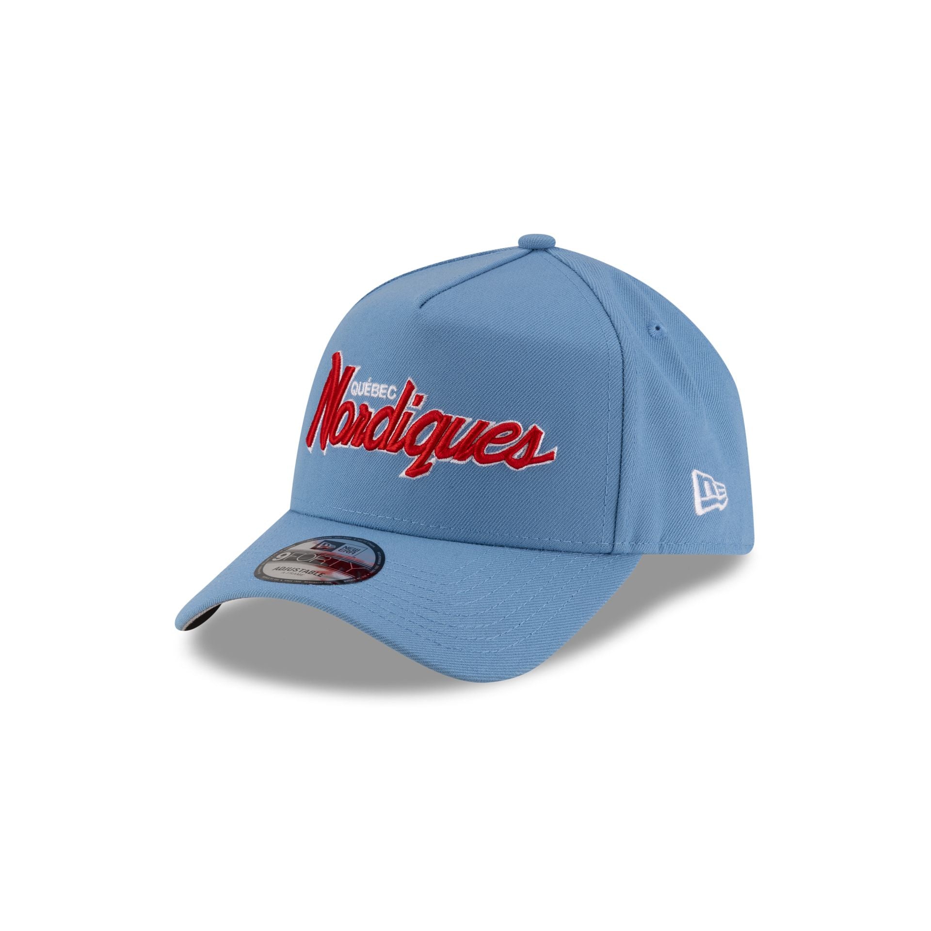 Quebec Nordiques Sky Blue 9Forty A-Frame Snapback Hat