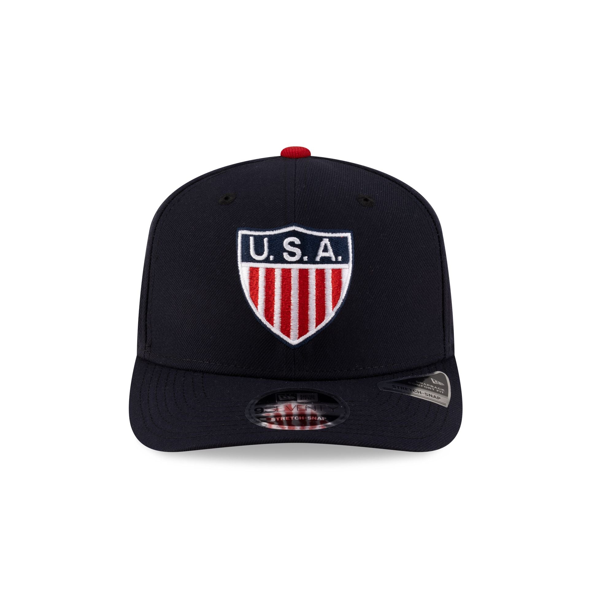 Alternative view of U.S. Soccer Retro 1950 9Seventy Stretch-Snap Hat