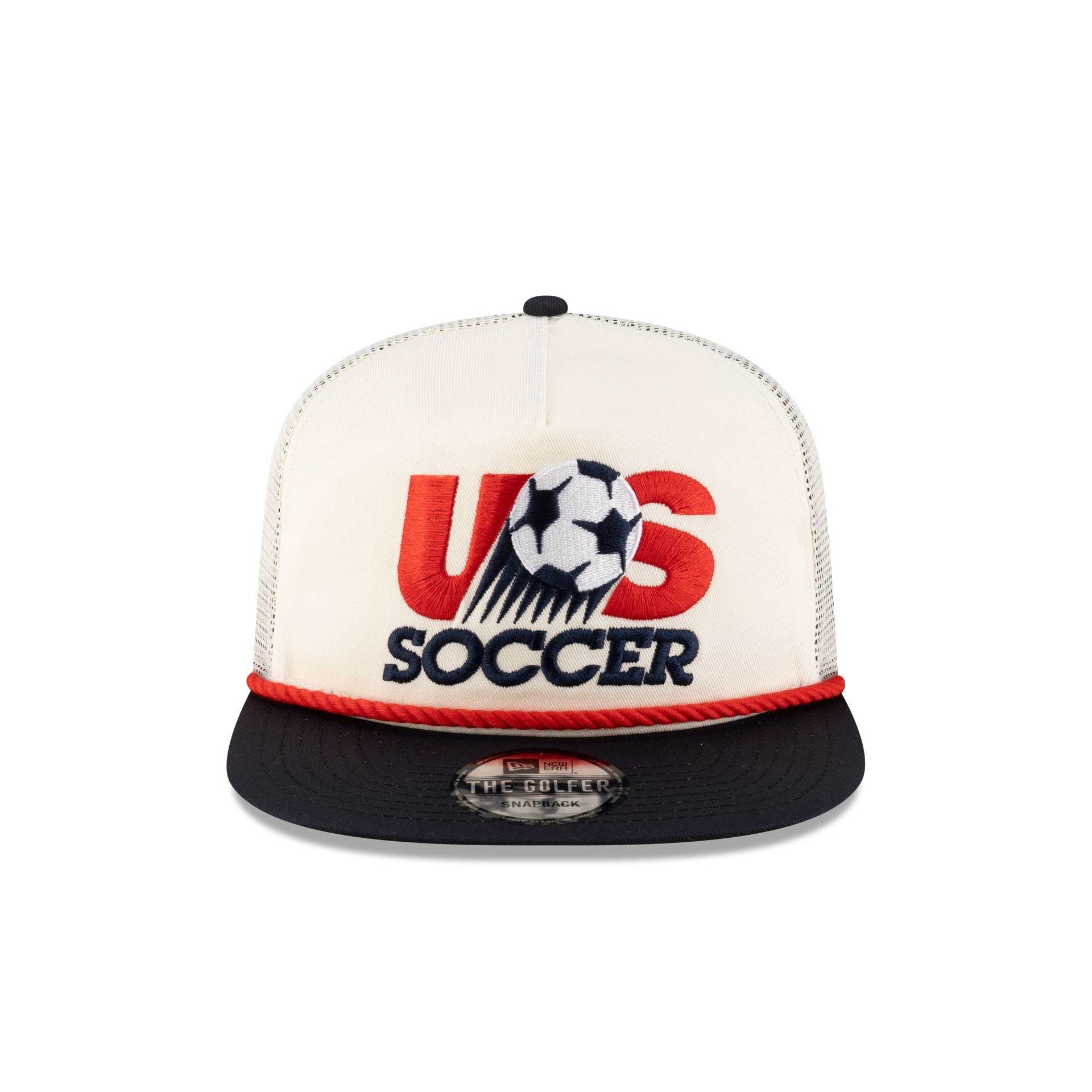 Alternative view of U.S. Soccer Retro 1993 Golfer Trucker Hat