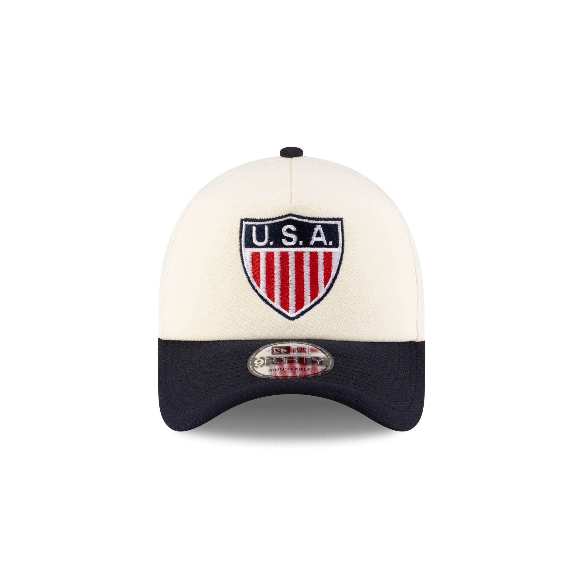 Alternative view of U.S. Soccer Retro 1950 9Forty A-Frame Snapback Hat