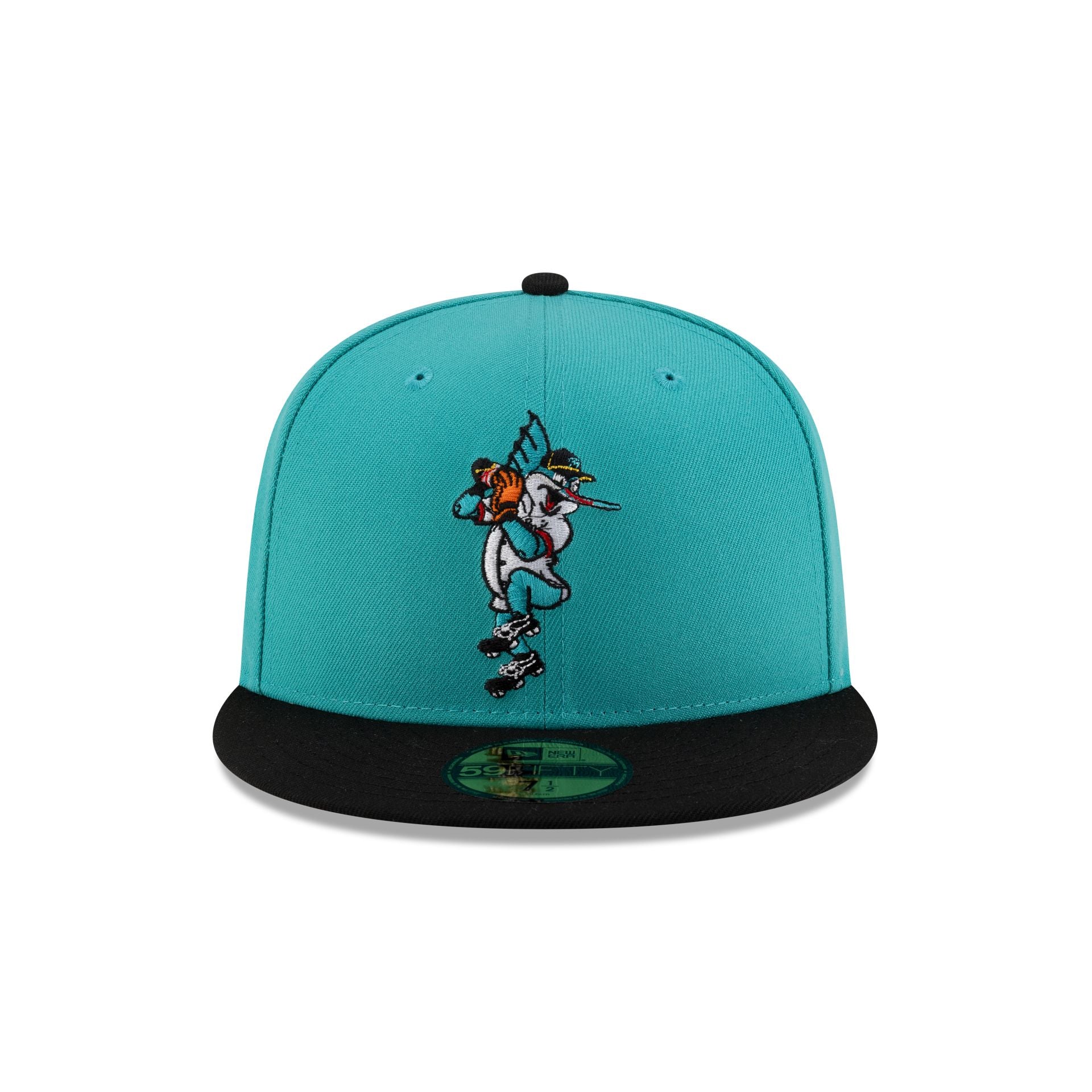 Alternative view of Miami Marlins Mascot Blue 59Fifty Fitted Hat