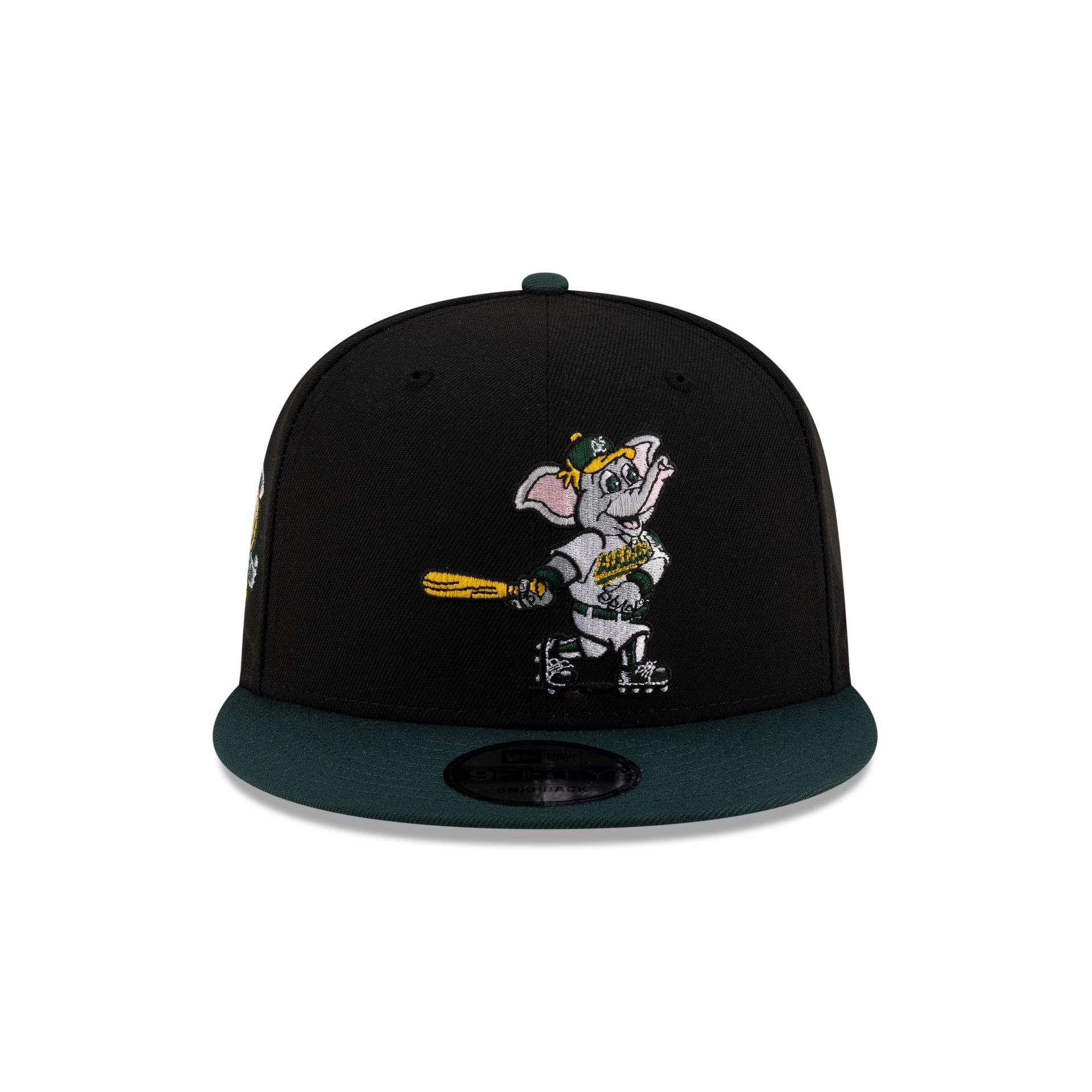 Alternative view of Athletics Mascot Black 9Fifty Snapback Hat