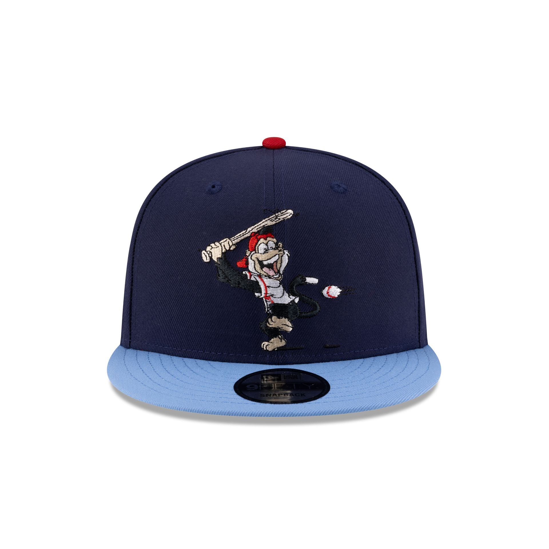 Alternative view of Los Angeles Angels Mascot Light Navy 9Fifty Snapback Hat