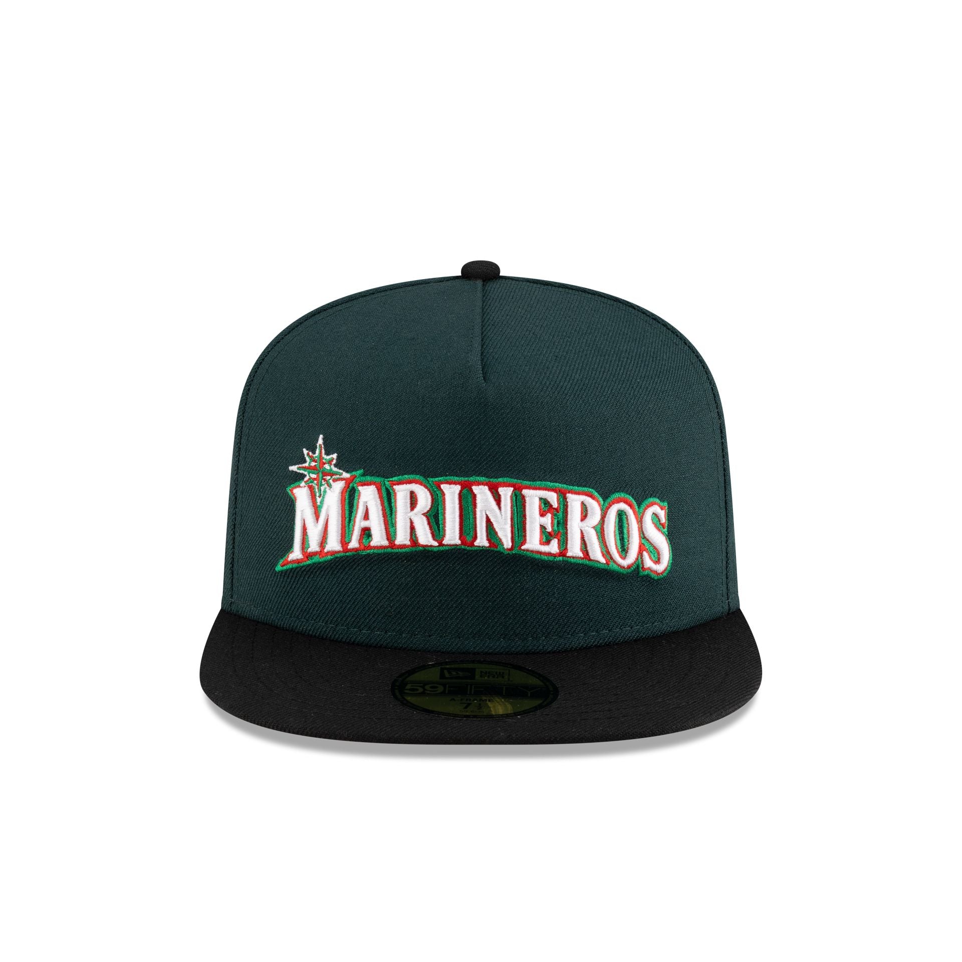 Alternative view of Just Caps Cinco De Mayo Seattle Mariners 59Fifty A-Frame Fitted Hat