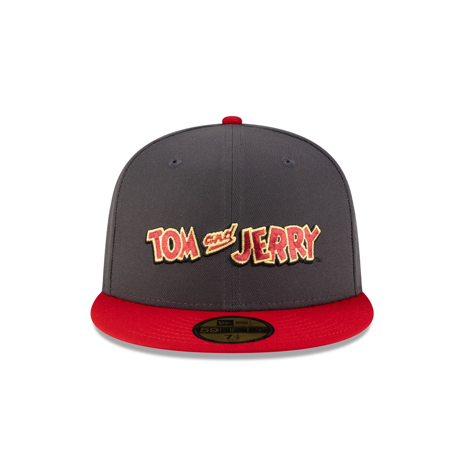 Alternative view of Tom And Jerry Graphite Scarlet 59Fifty Fitted Hat