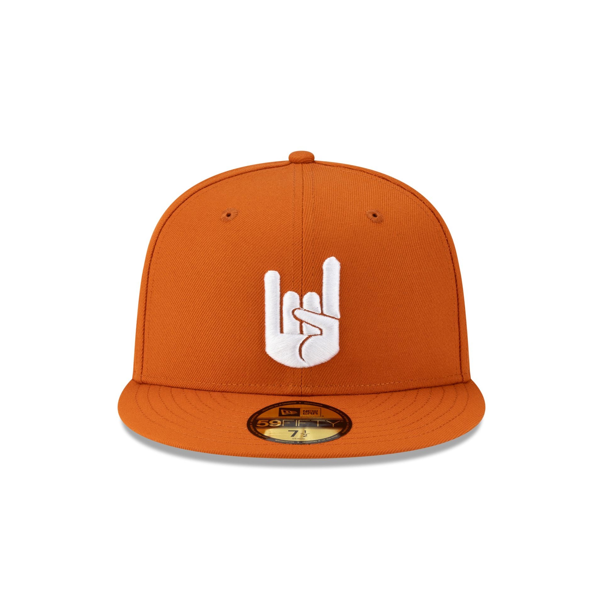 Alternative view of Texas Longhorns Hand Signs 59Fifty Fitted Hat