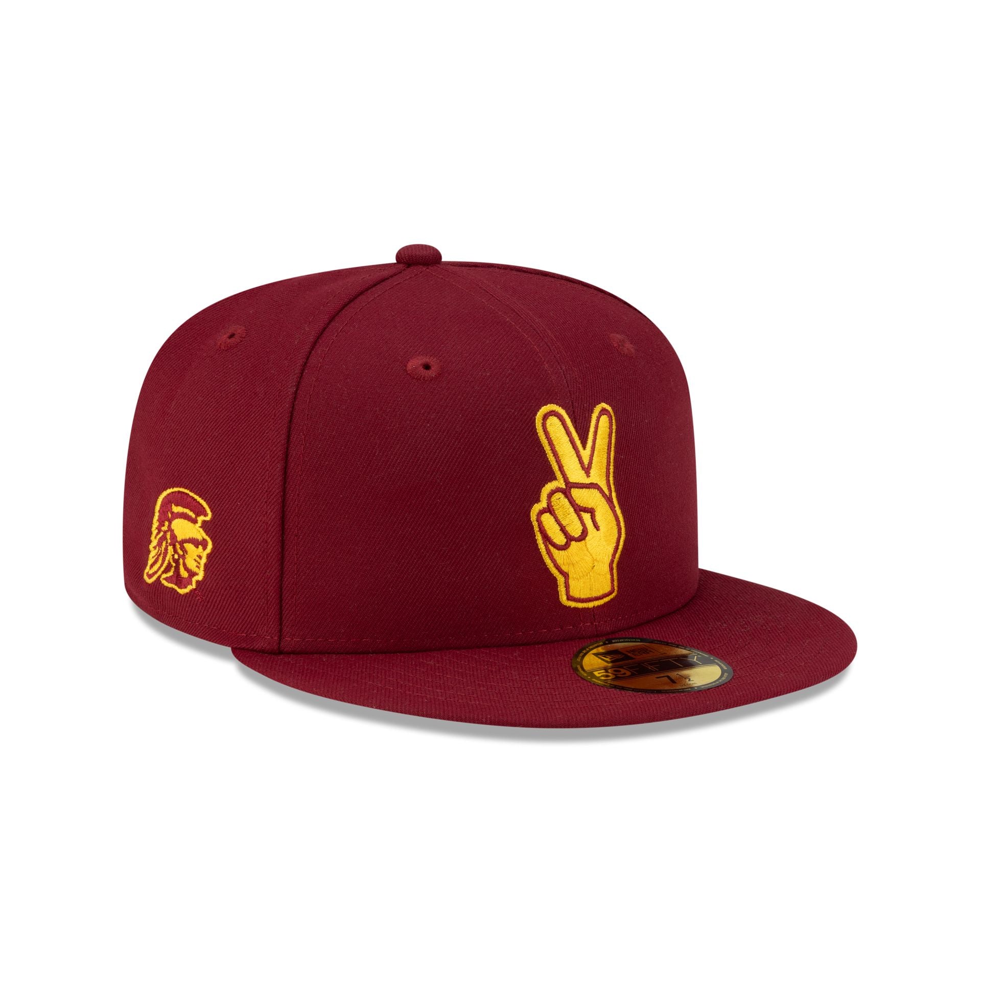 Usc Trojans Hand Signs 59Fifty Fitted Hat