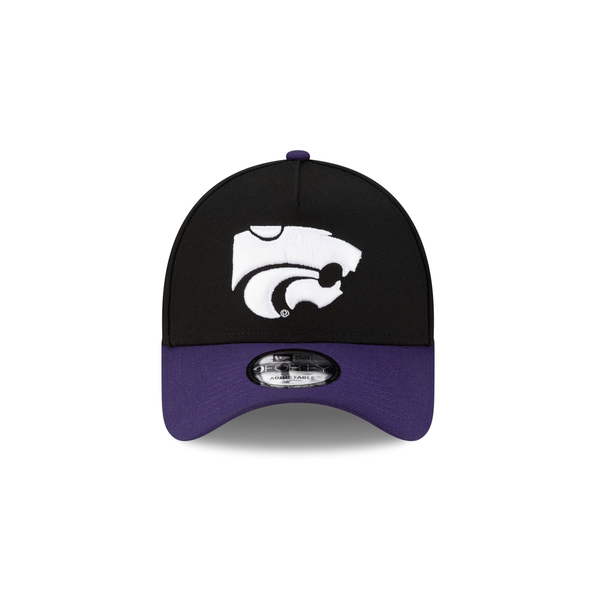 Alternative view of Kansas State Wildcats Hand Signs Sidepatch 9Forty A-Frame Snapback Hat