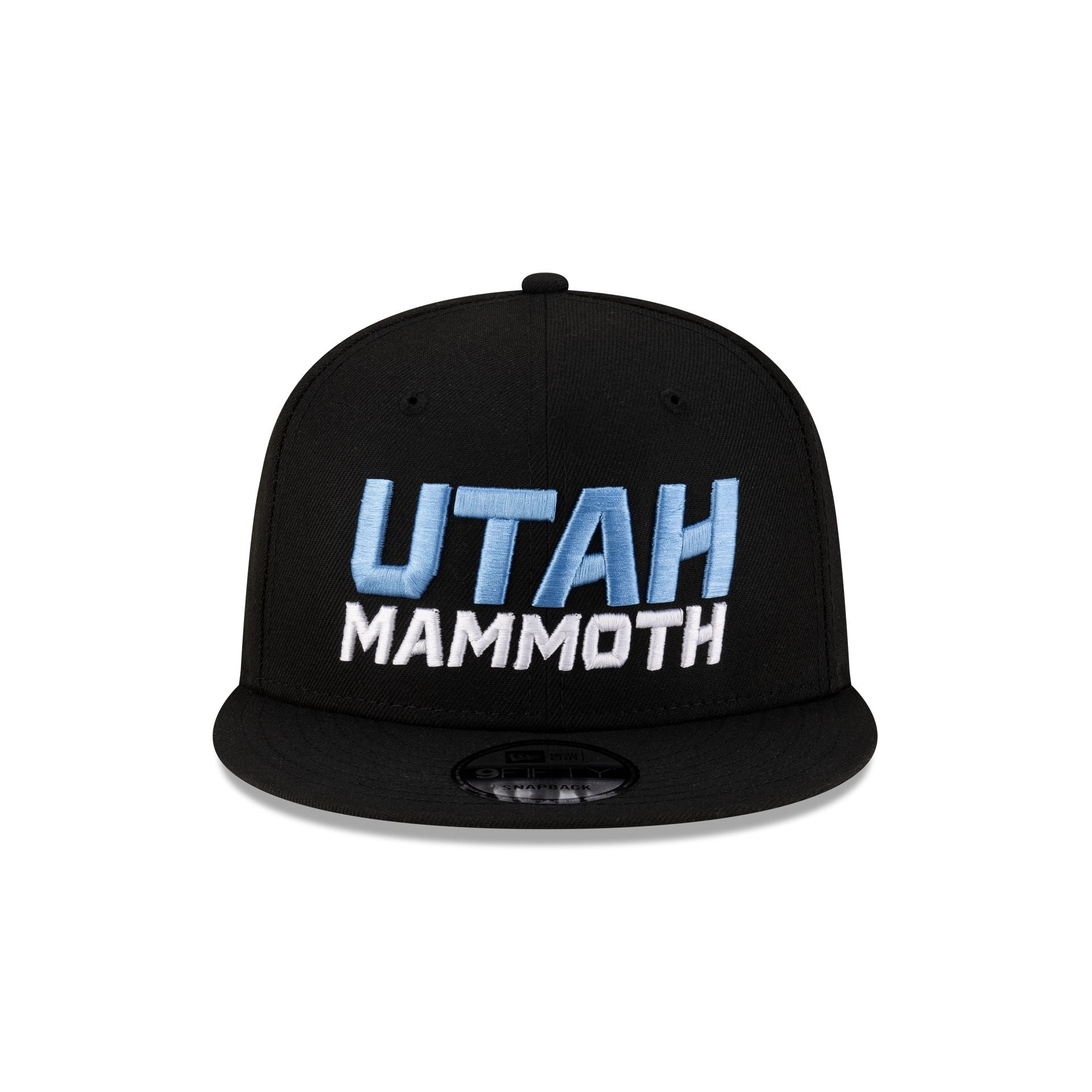 Alternative view of Utah Mammoth Black Stack 9Fifty Snapback Hat
