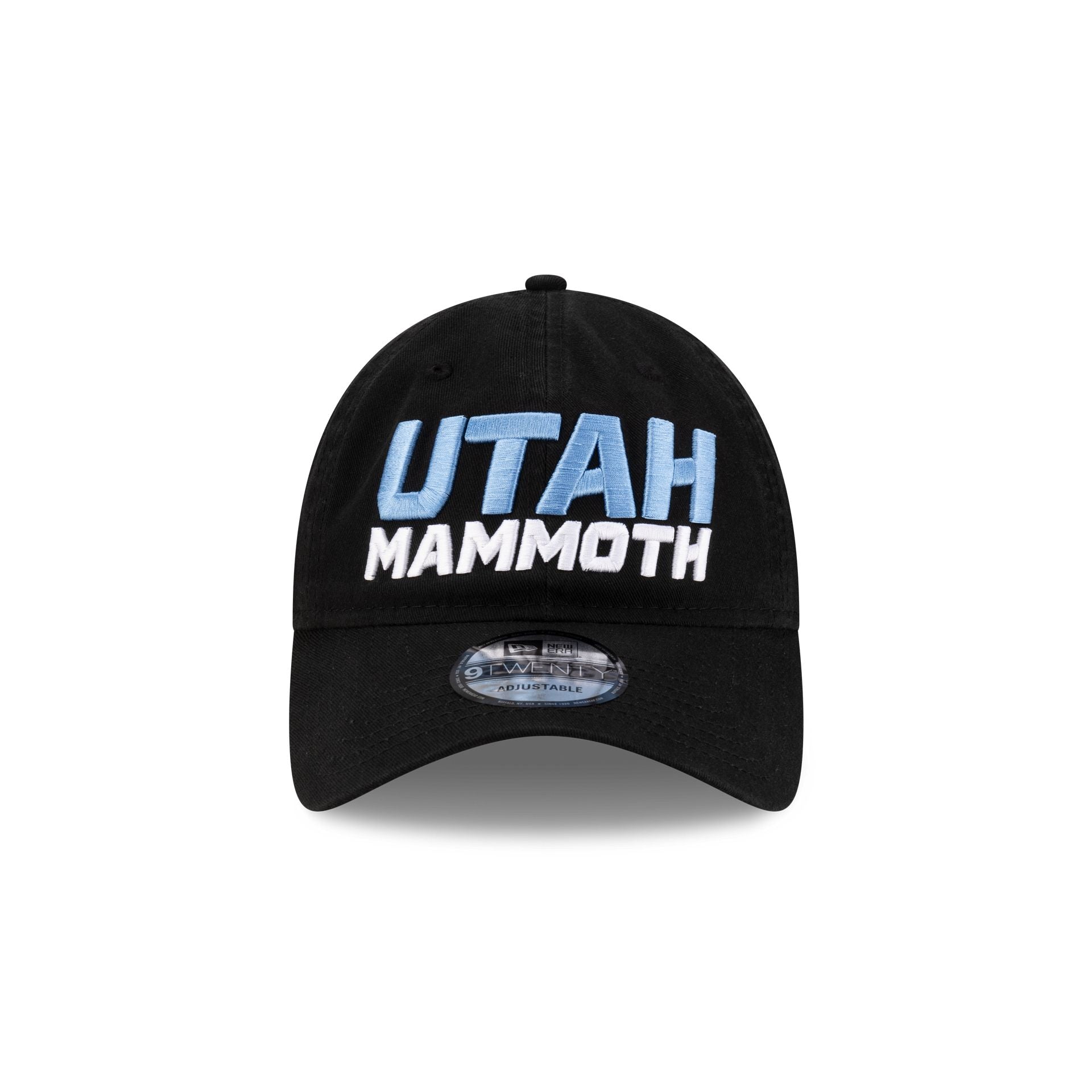 Alternative view of Utah Mammoth Black Stack 9Twenty Adjustable Hat