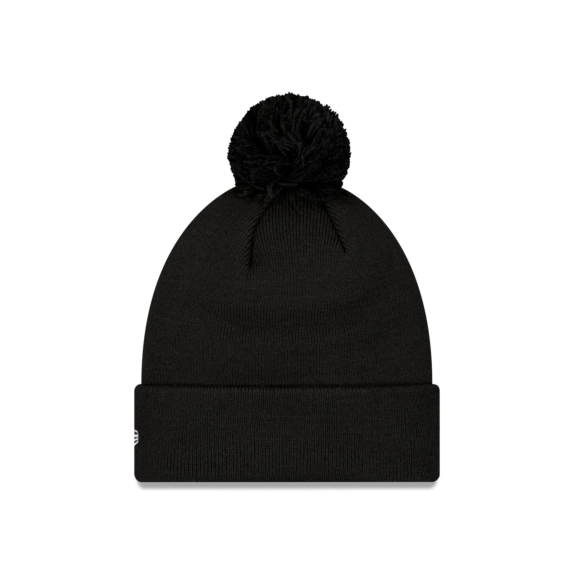 Alternative view of Utah Mammoth Black Pom Knit Hat