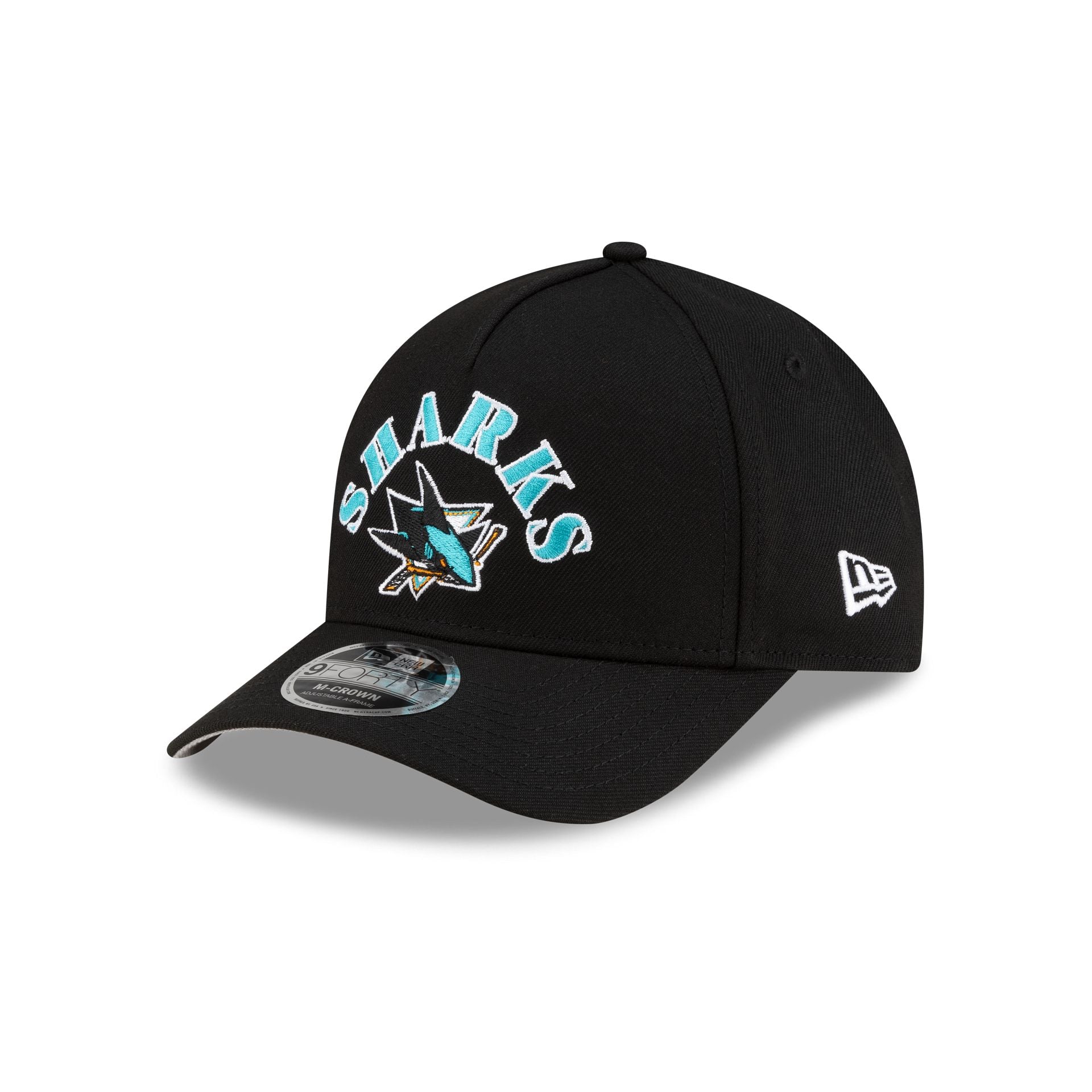 San Jose Sharks Retro Arch 9Forty M-Crown A-Frame Snapback Hat
