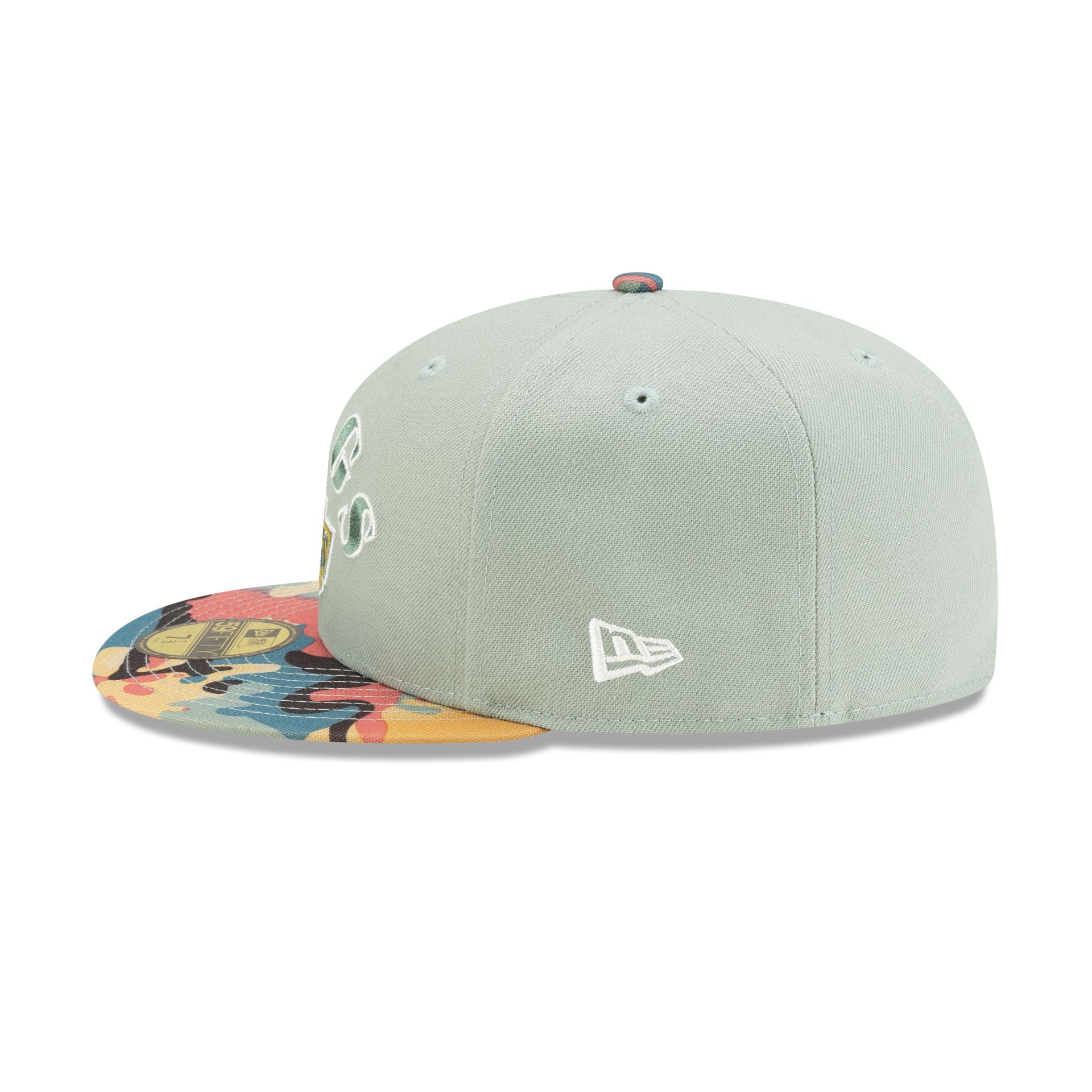 Los Angeles Kings Retro Everest Camo 59Fifty Fitted Hat - Image 5