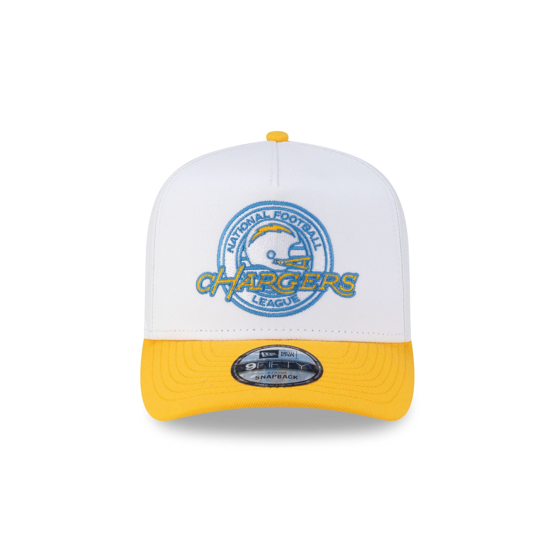 Alternative view of Los Angeles Chargers Crest 9Fifty A-Frame Snapback Hat