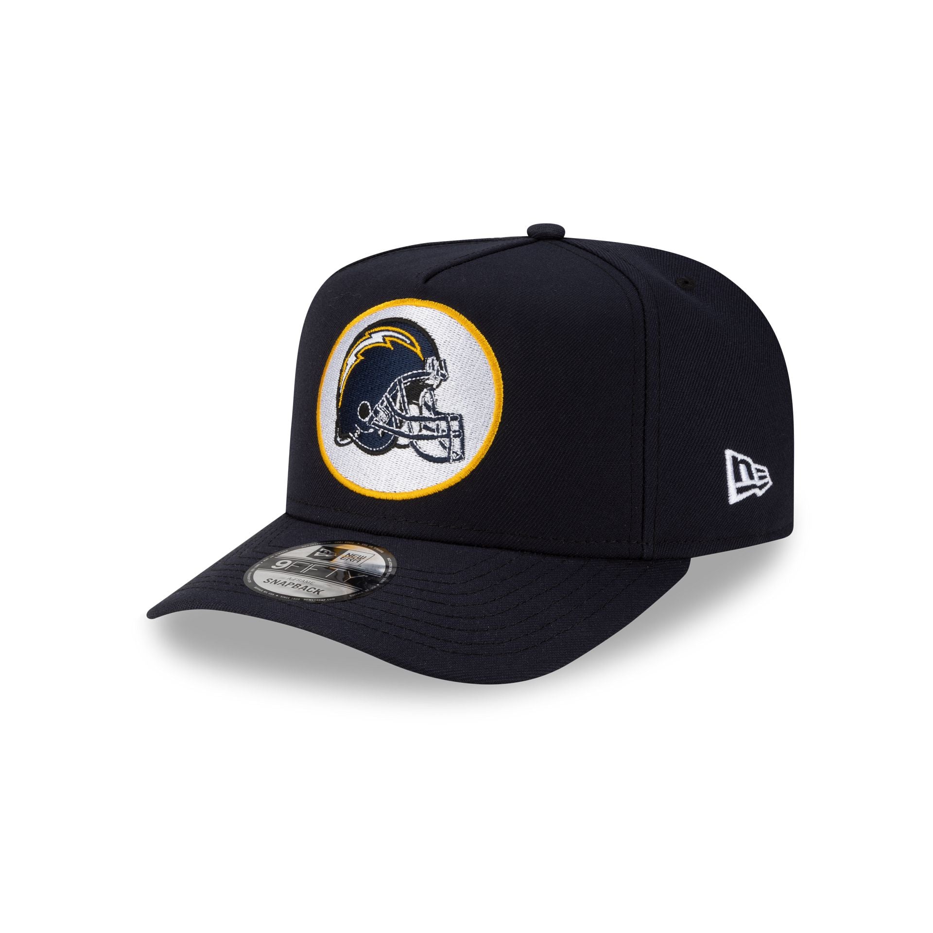 Los Angeles Chargers Navy Helmet 9Fifty A-Frame Snapback Hat