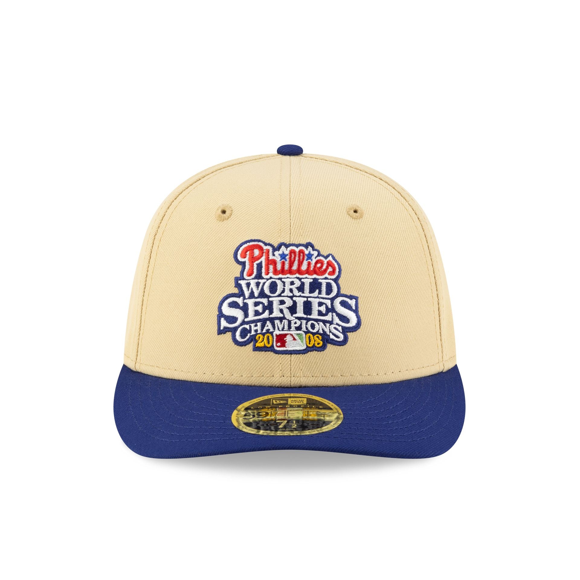 Alternative view of Philadelphia Phillies World Series Low Profile 59Fifty Fitted Hat