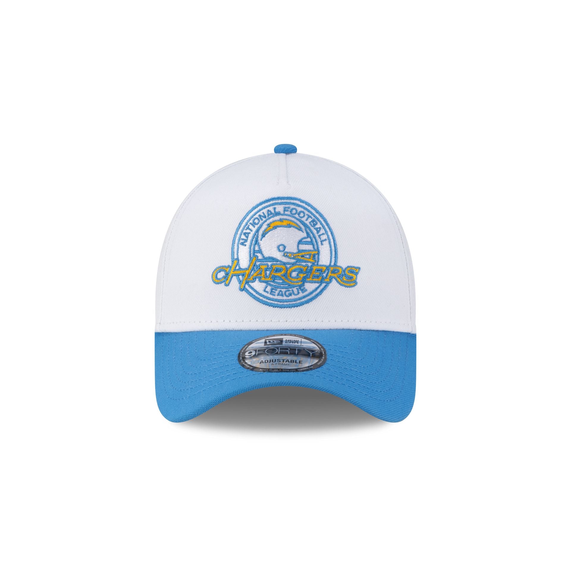 Alternative view of Los Angeles Chargers Crest 9Forty A-Frame Snapback Hat