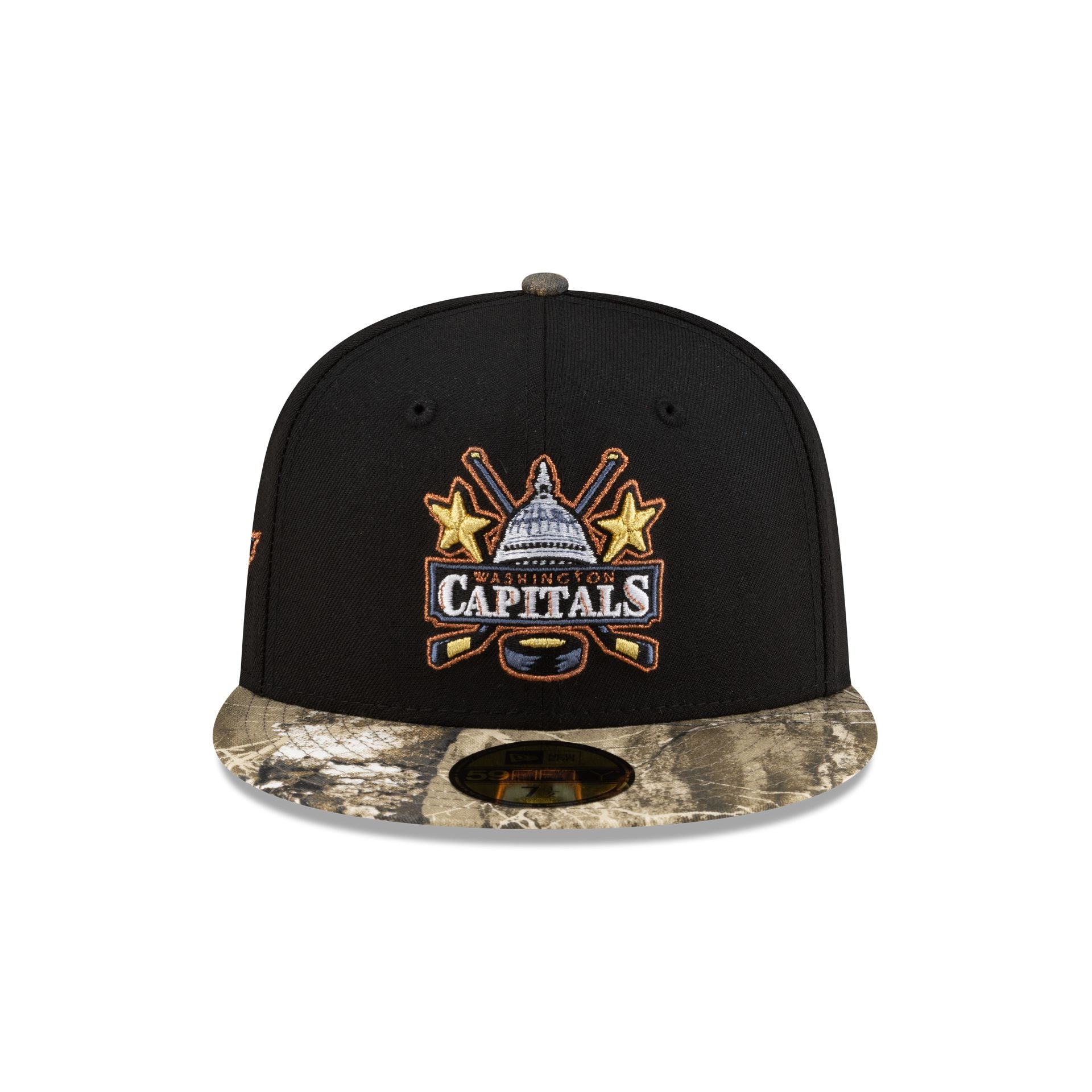 Alternative view of Washington Capitals Realtree Visor 59Fifty Fitted Hat