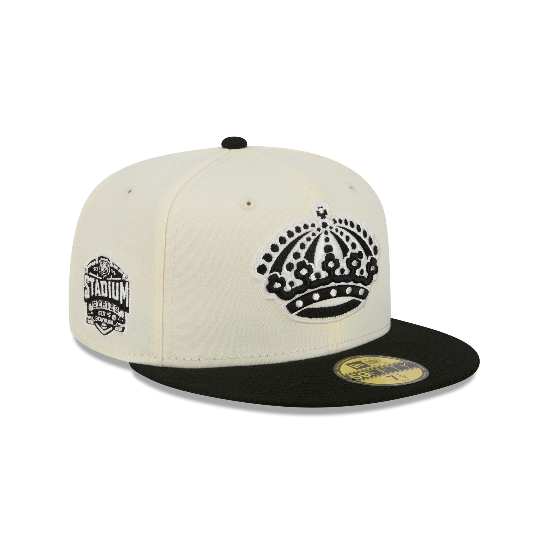 Los Angeles Kings Alt Chrome 59Fifty Fitted Hat