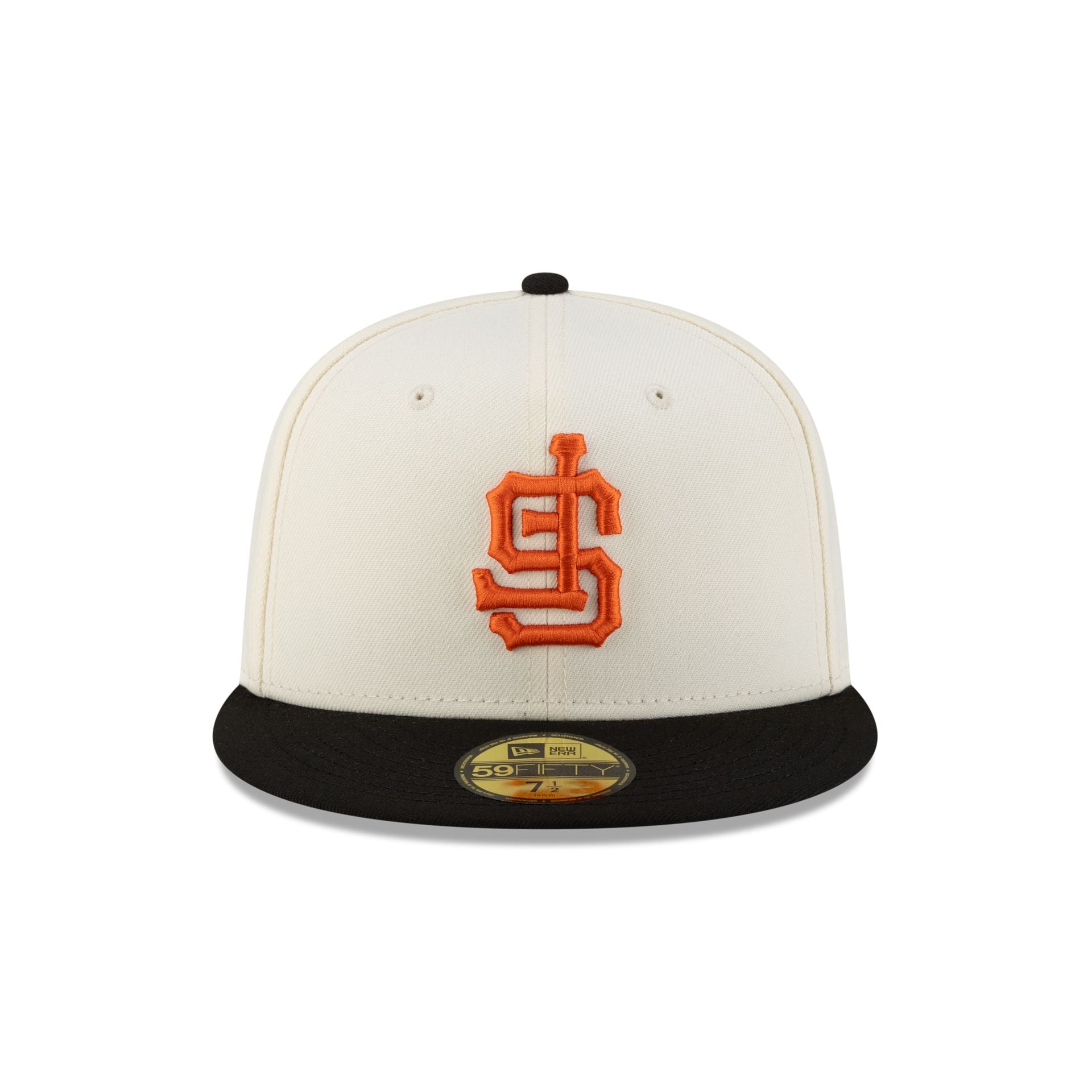 Alternative view of San Francisco Giants Upside Down Logo Chrome 59Fifty Fitted Hat