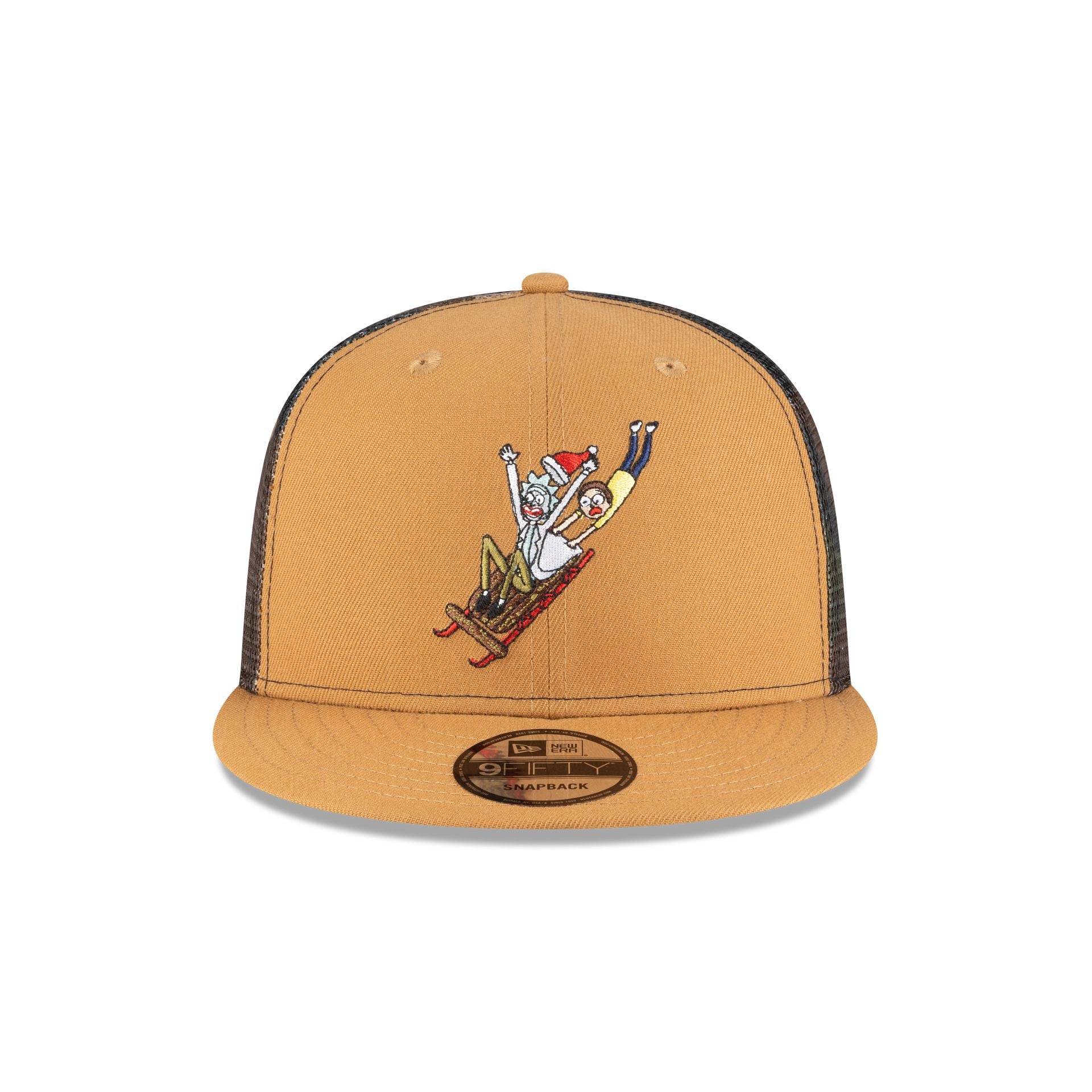 Alternative view of Rick And Morty Rickmas Sled 9Fifty Trucker Hat