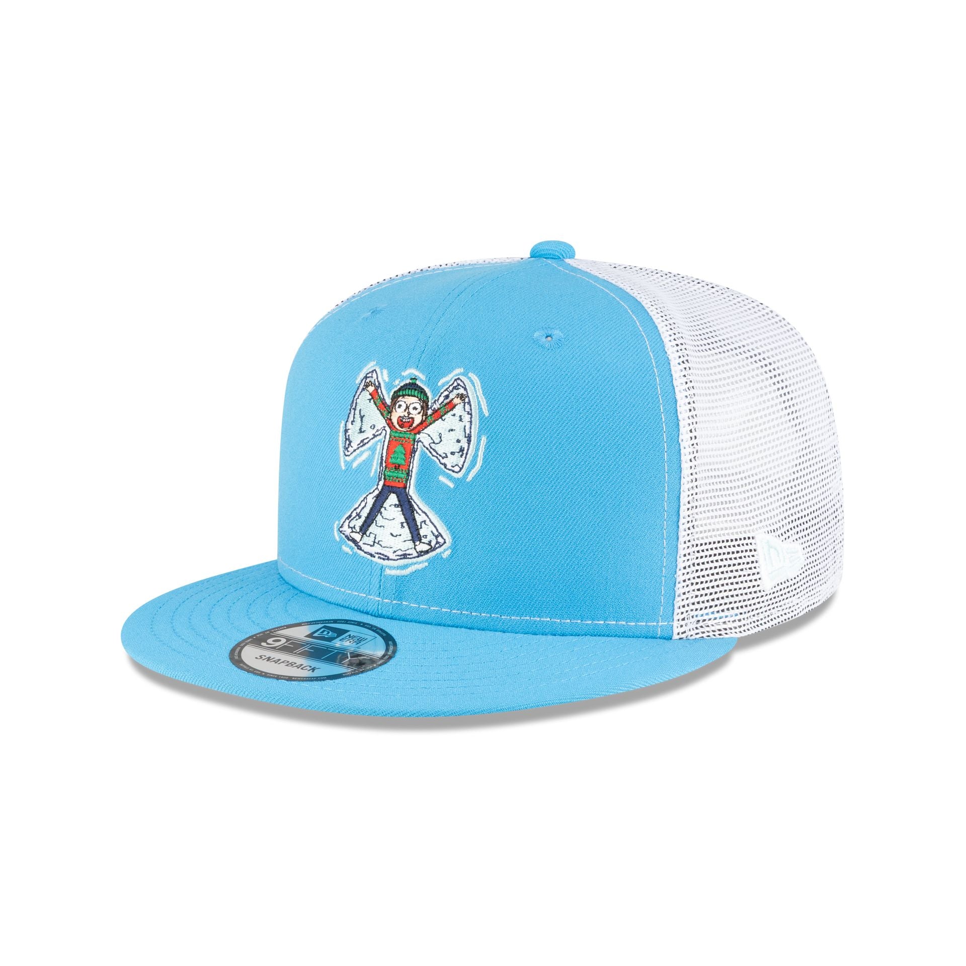 Rick And Morty Rickmas Morty Snow Angel 9Fifty Trucker Hat