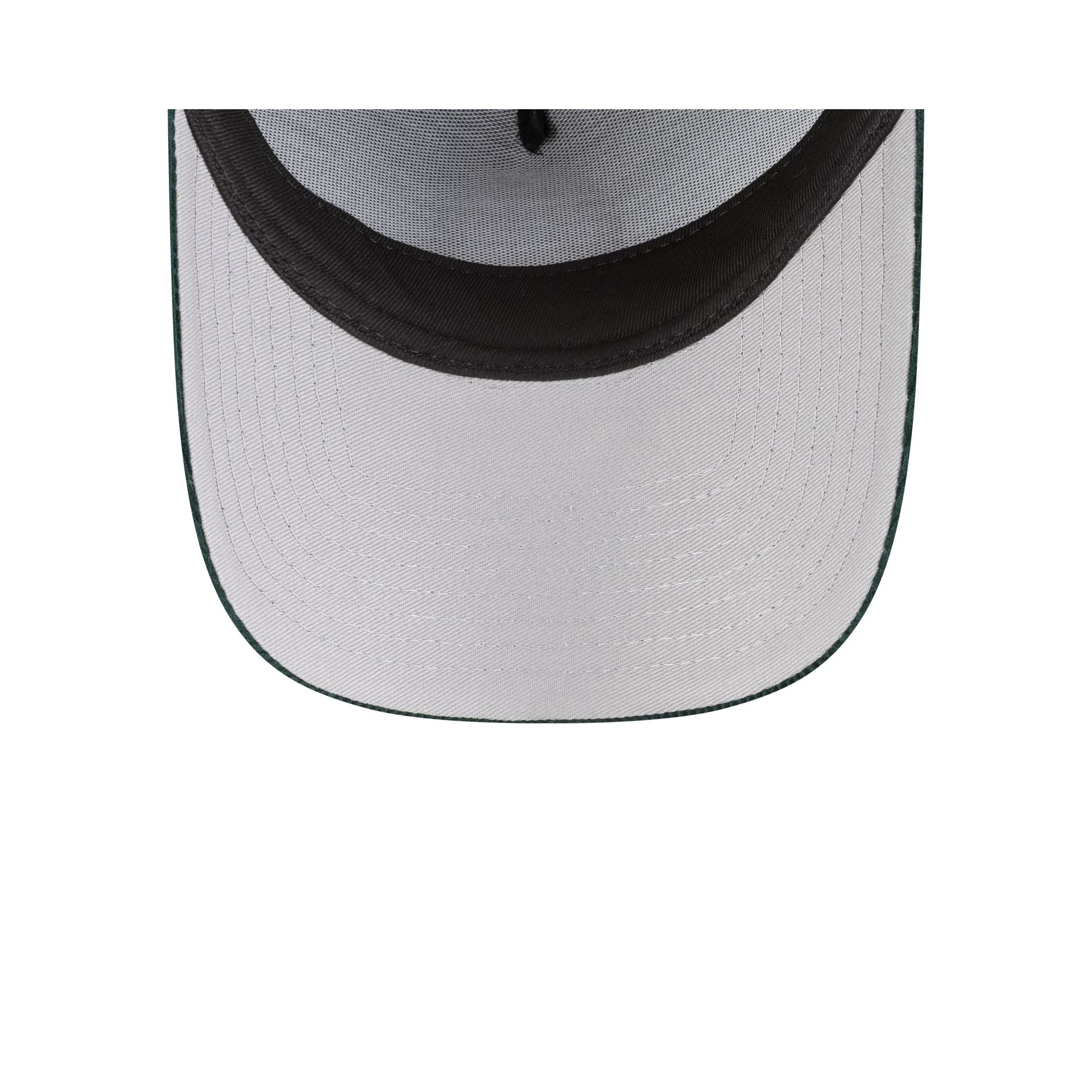Rick And Morty Merry Rickmas Green Corduroy 9Forty A-Frame Snapback Hat - Image 7