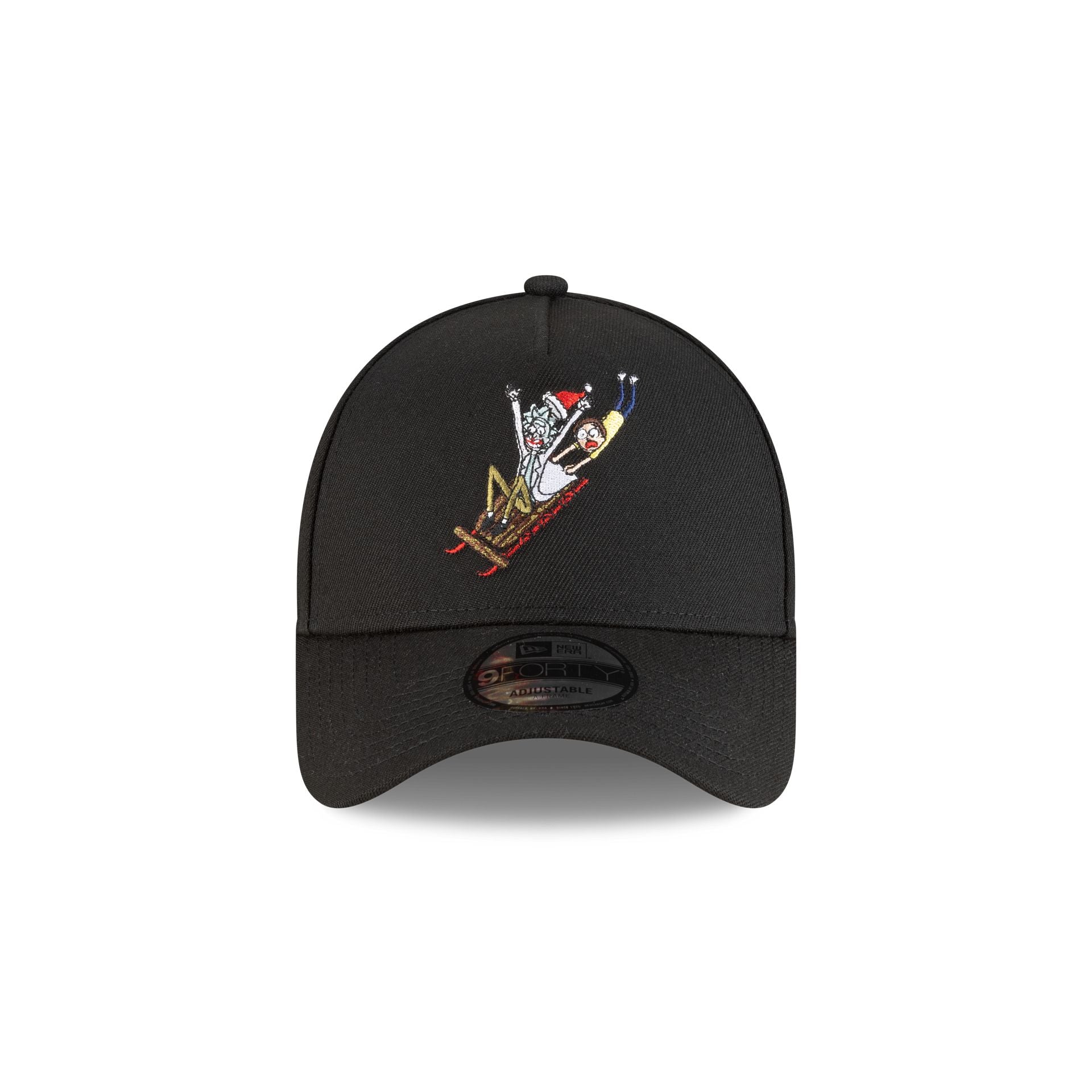 Alternative view of Rick And Morty Rickmas Sled 9Forty A-Frame Snapback Hat