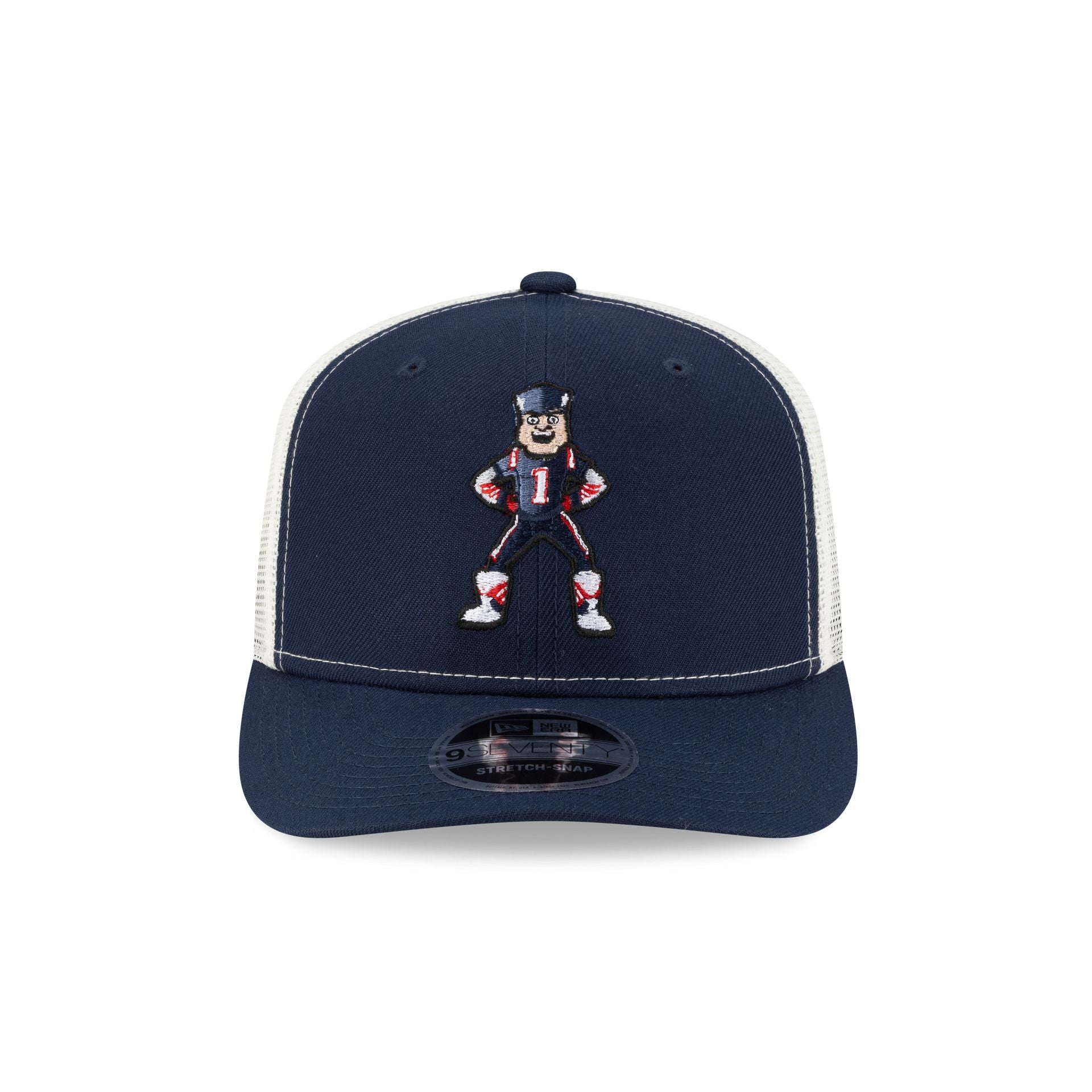 Alternative view of New England Patriots Mascot 9Seventy Trucker Hat