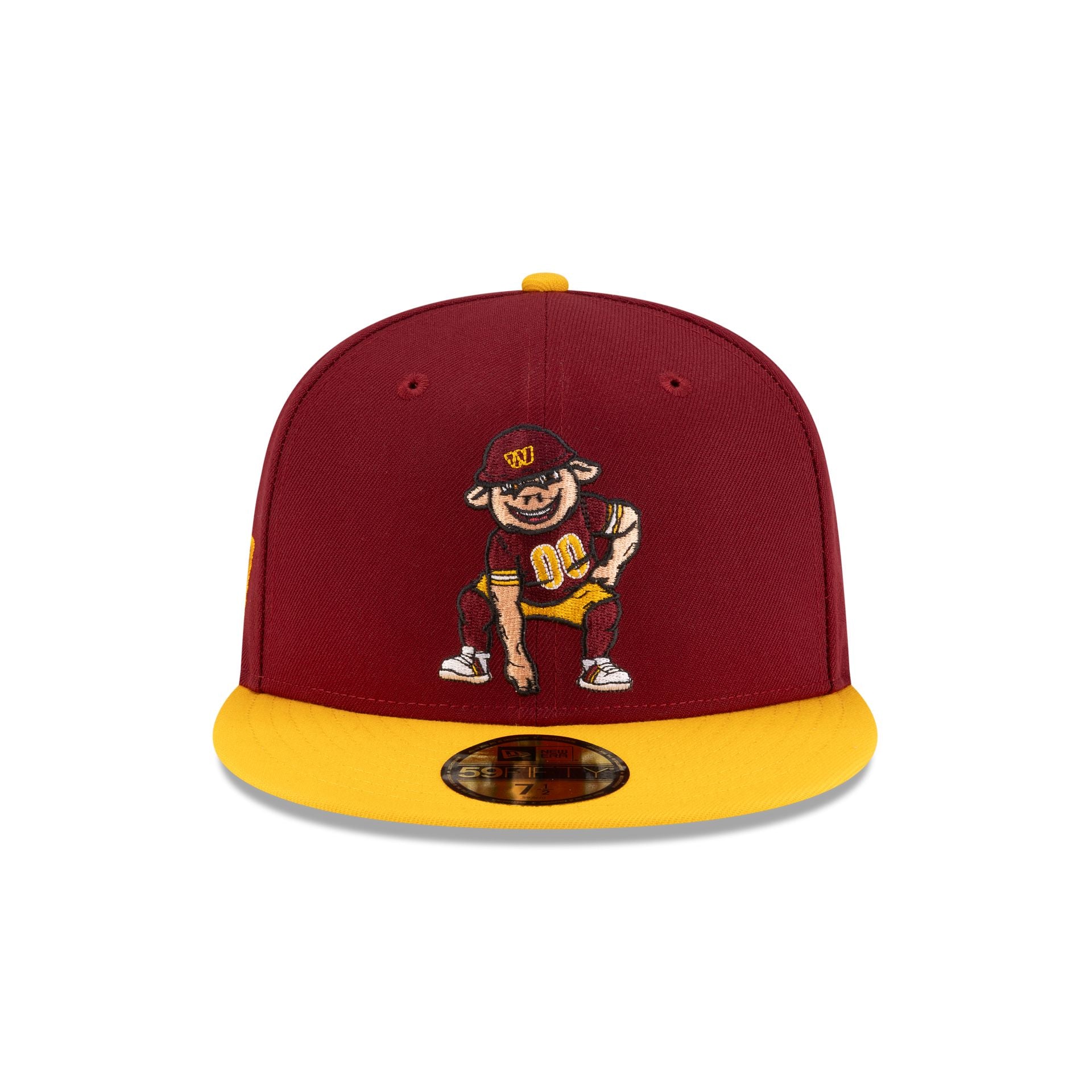 Alternative view of Washington Commanders Major Tuddy 59Fifty Fitted Hat