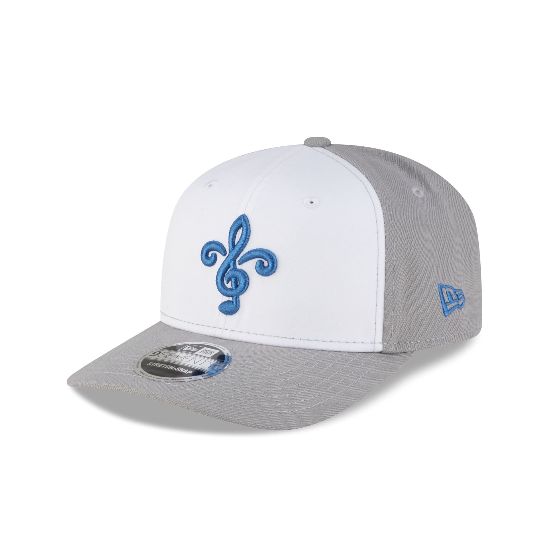 St. Louis Blues Gray 9Seventy Stretch-Snap Hat