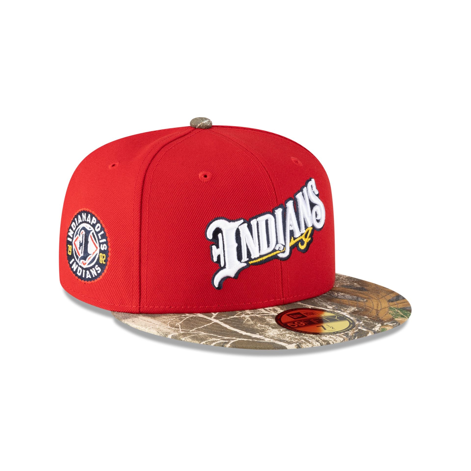 Indianapolis Indians Realtree Visor 59Fifty Fitted Hat
