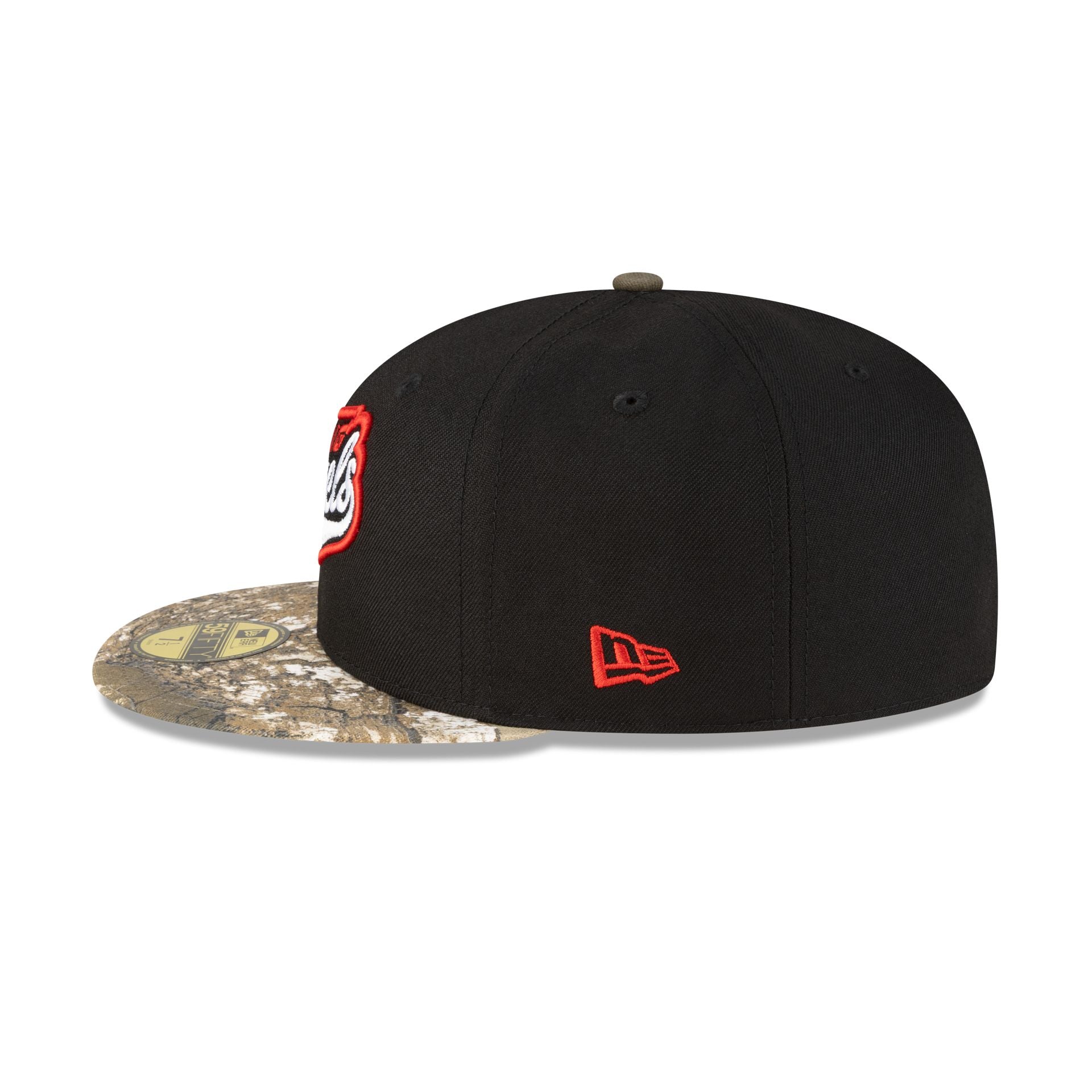 Richmond Flying Squirrels Realtree Visor 59Fifty Fitted Hat - Image 5