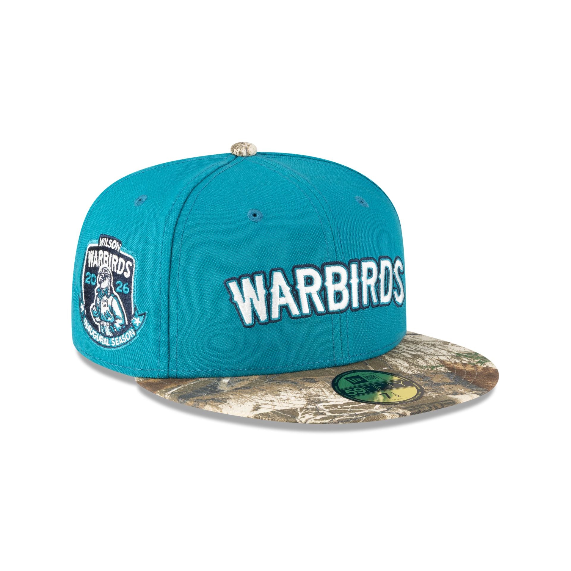 Wilson Warbirds Realtree Visor 59Fifty Fitted Hat