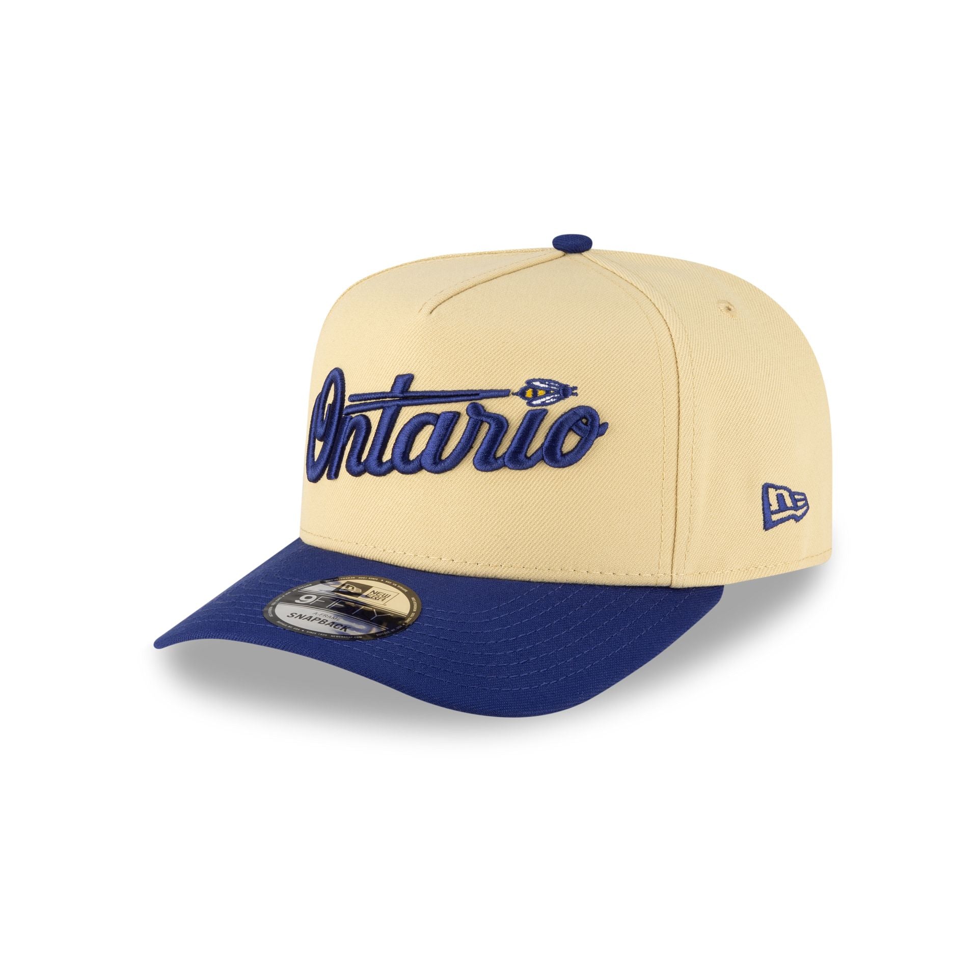 Ontario Tower Buzzers Vegas Gold 9Fifty A-Frame Snapback Hat - Image 3