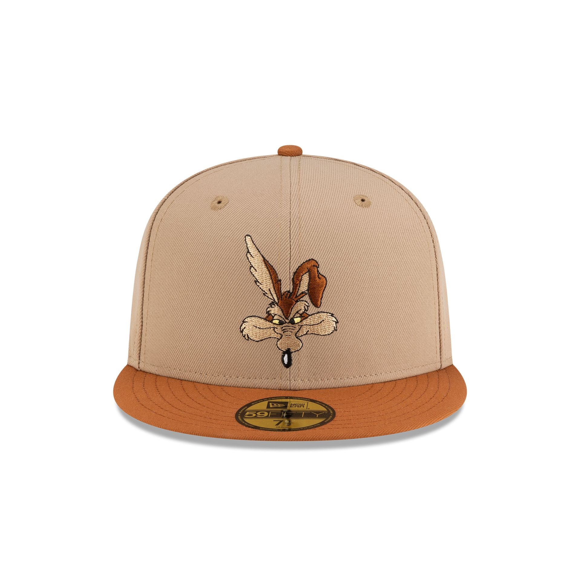 Alternative view of Looney Tunes Wile E. Coyote Camel Brown 59Fifty Fitted Hat