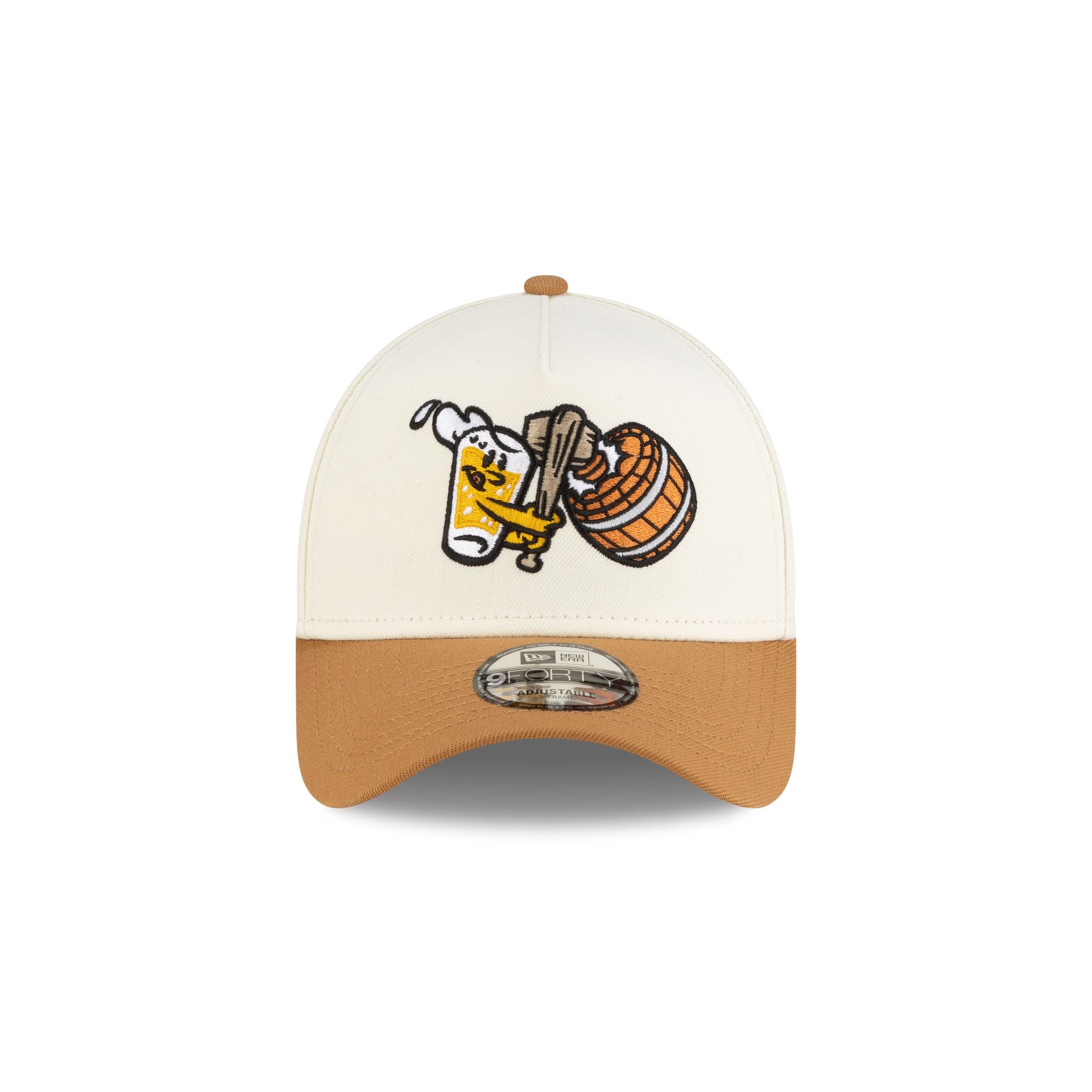 Alternative view of West Michigan Whitecaps Oktoberfest 9Forty A-Frame Snapback Hat