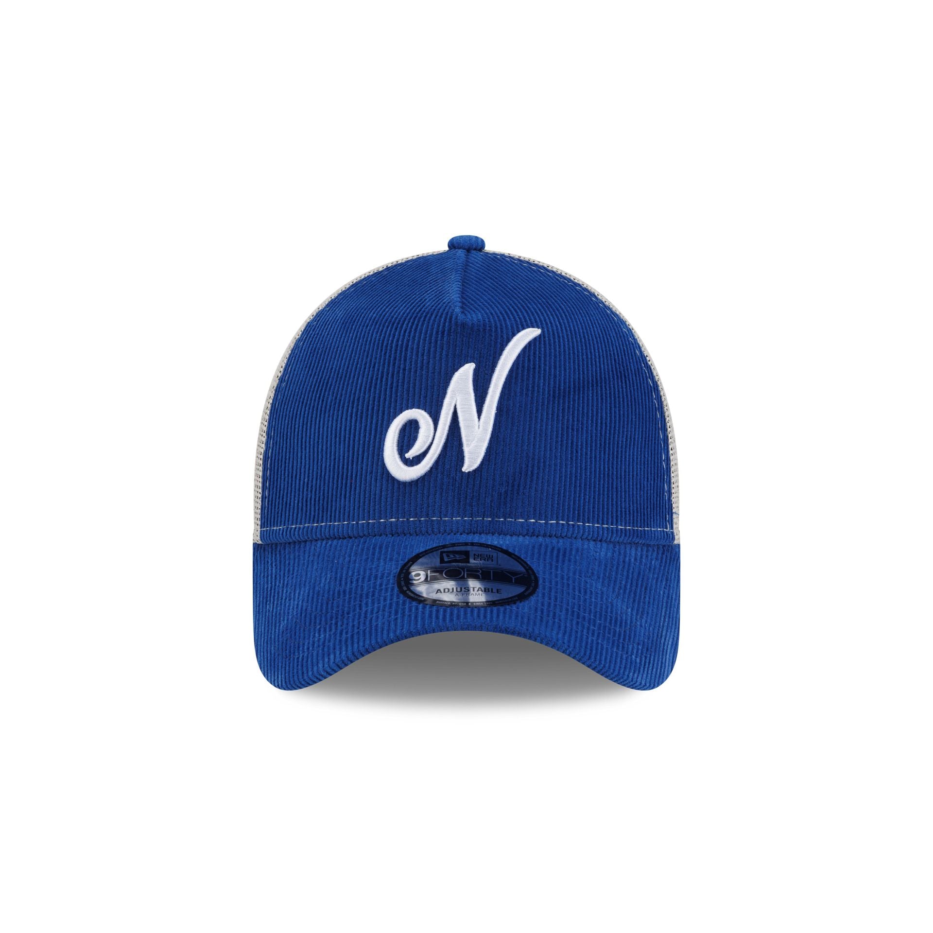 Alternative view of Nicaragua 2026 World Baseball Classic Corduroy 9Forty A-Frame Trucker Hat
