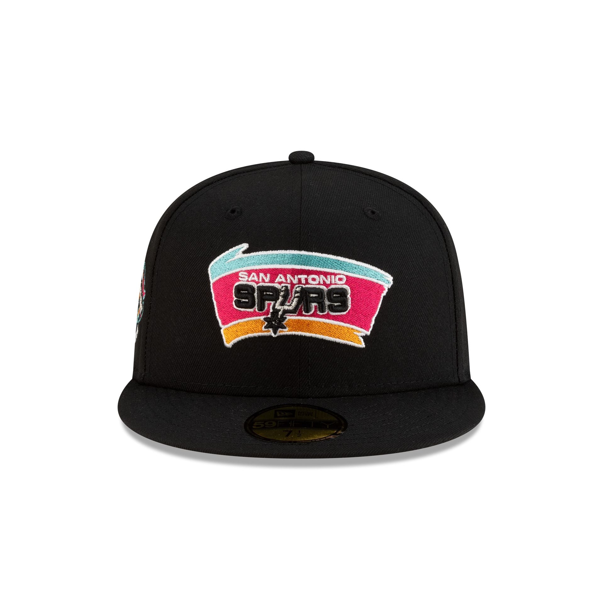 Alternative view of San Antonio Spurs 1989-2001 Hardwood Classics Black 59Fifty Fitted Hat