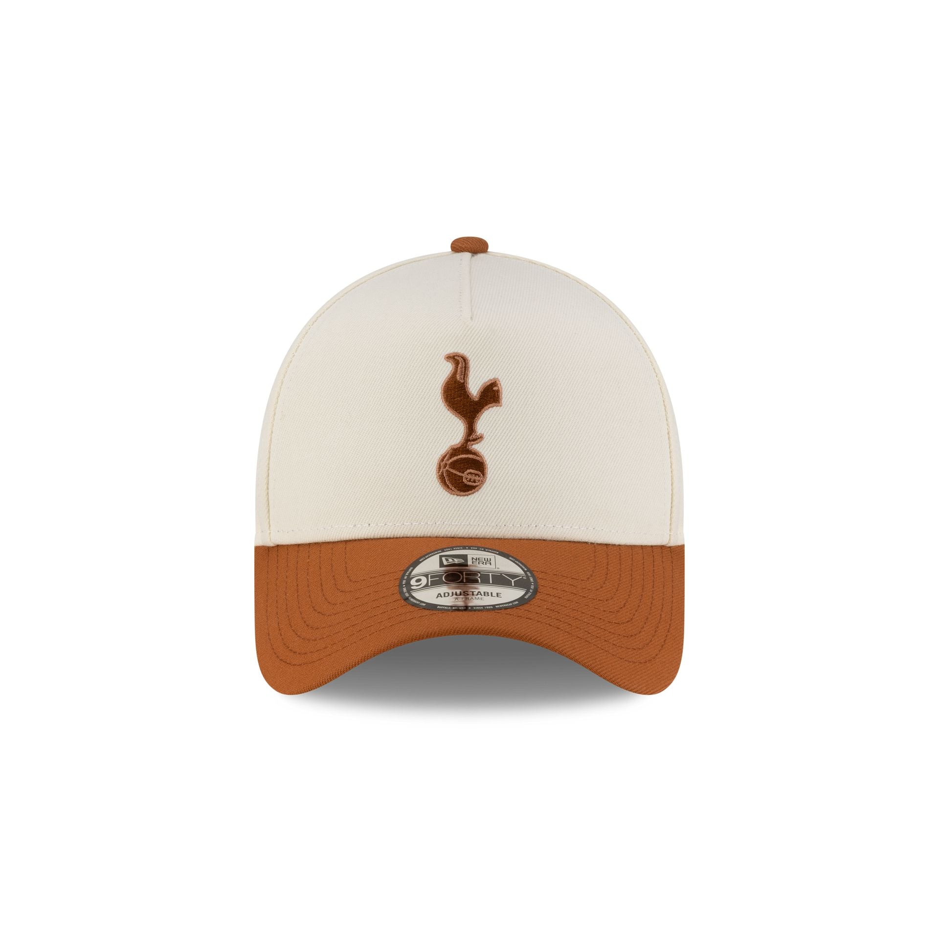 Alternative view of Tottenham Hotspur Fc Chrome Earth Brown 9Forty A-Frame Snapback Hat