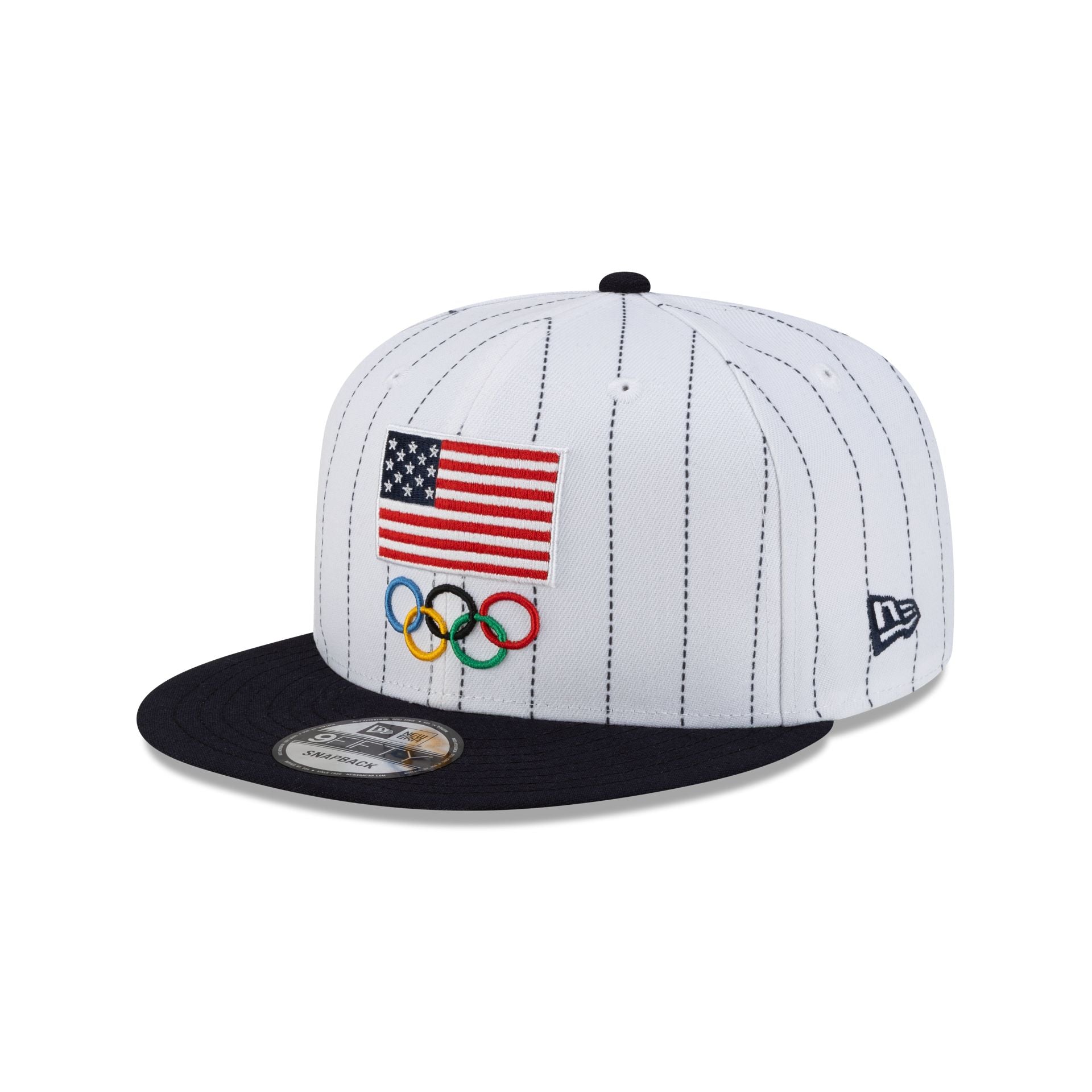 Team Usa Ski Mountaineering 9Fifty Snapback Hat - Image 3