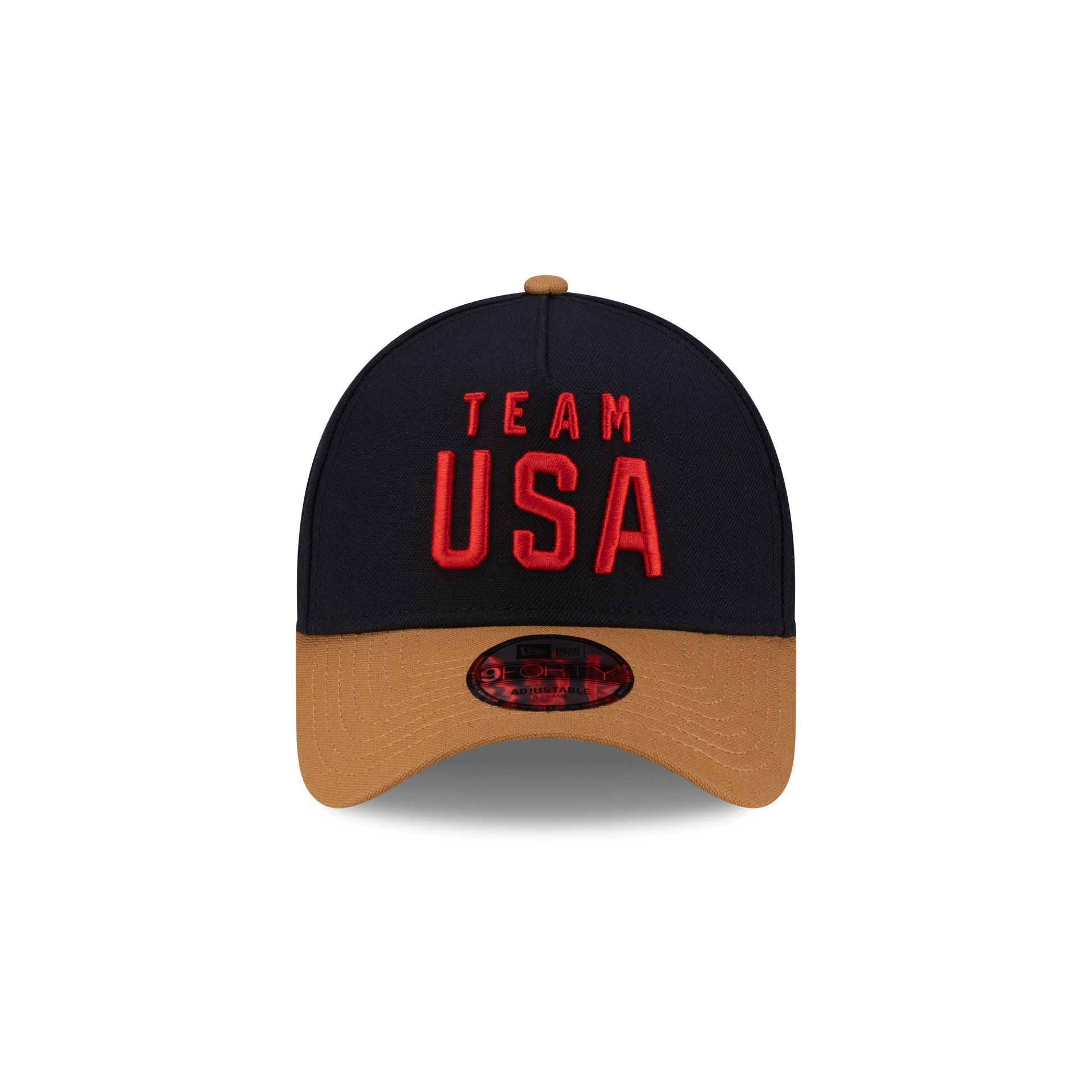 Alternative view of Team Usa Bobsleigh 9Forty A-Frame Snapback Hat